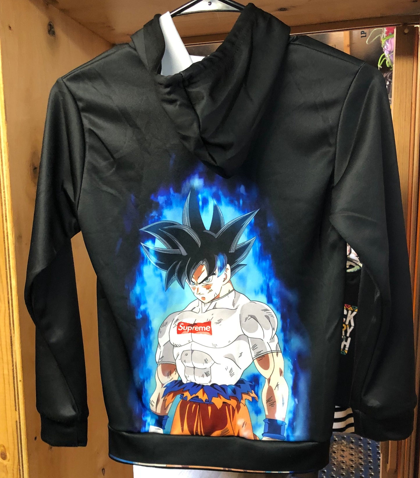 Boys Anime Dragon Ball Z Hoodie Jacket Size 5/6 Colorful Black "New Arrival"