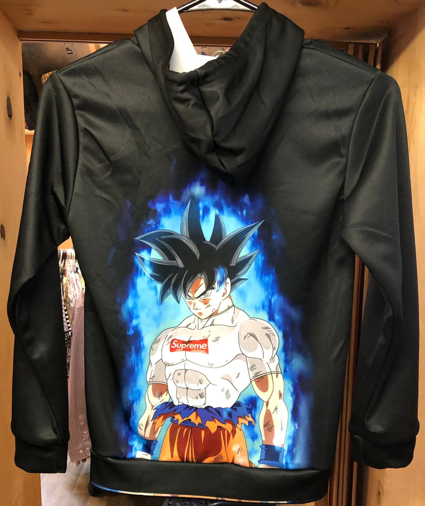 Boys Anime Dragon Ball Z Hoodie Jacket Size 5/6 Colorful Black "New Arrival"
