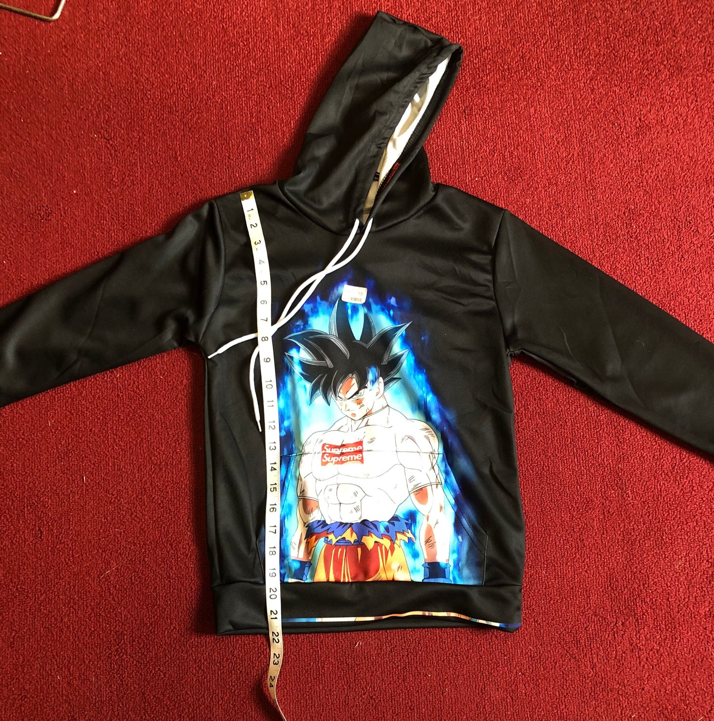 Boys Anime Dragon Ball Z Hoodie Jacket Size 5/6 Colorful Black "New Arrival"