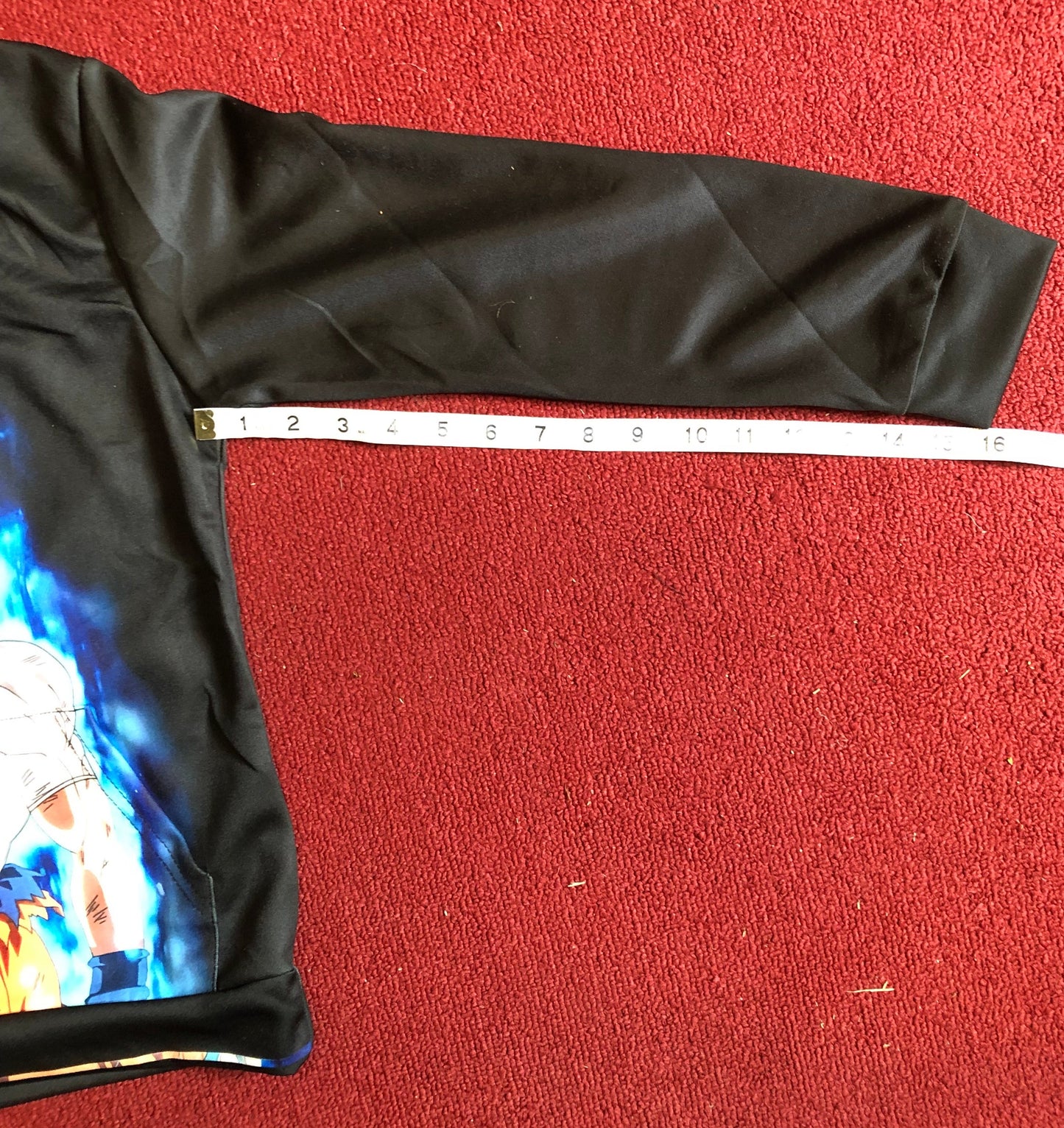 Boys Anime Dragon Ball Z Hoodie Jacket Size 5/6 Colorful Black "New Arrival"