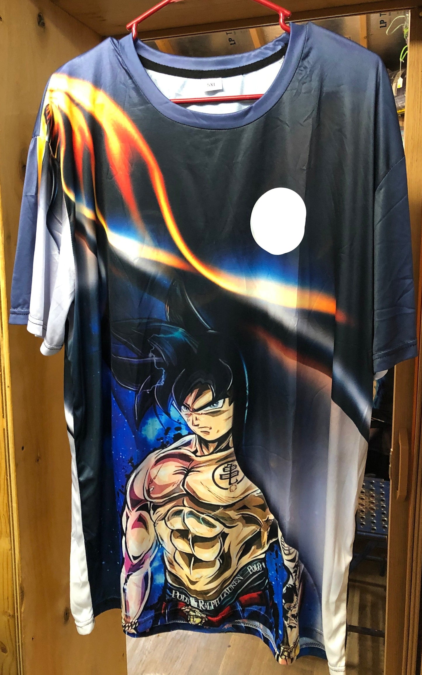Men Anime Dragon Ball Z 3D T-Shirt Size 5XL Color Multicolors 'New Arrival"