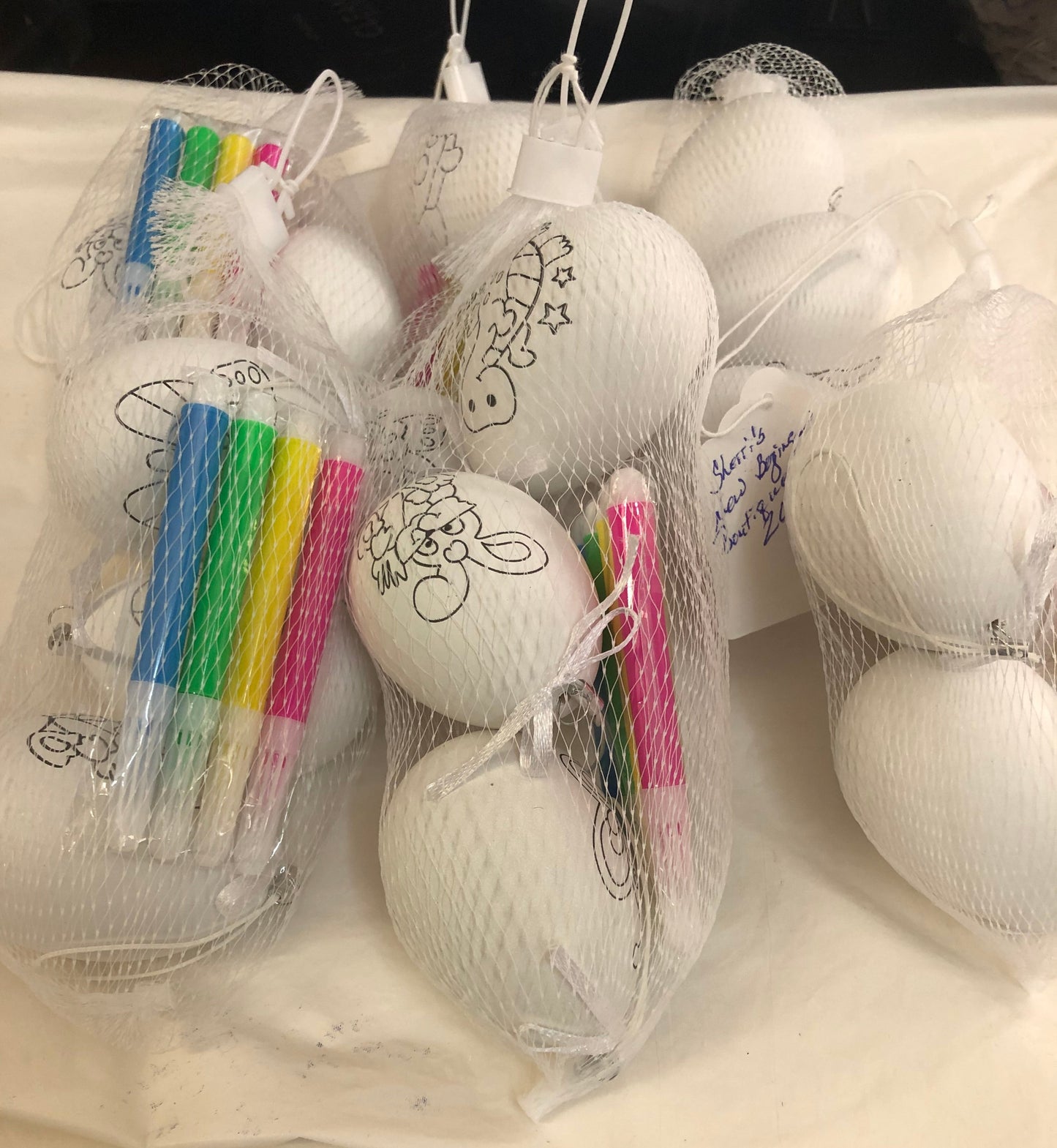 3 Pic. Easter Egg Craft Coloring Kit On Sale Now 2 Kits For 15.00 'New Arrival"