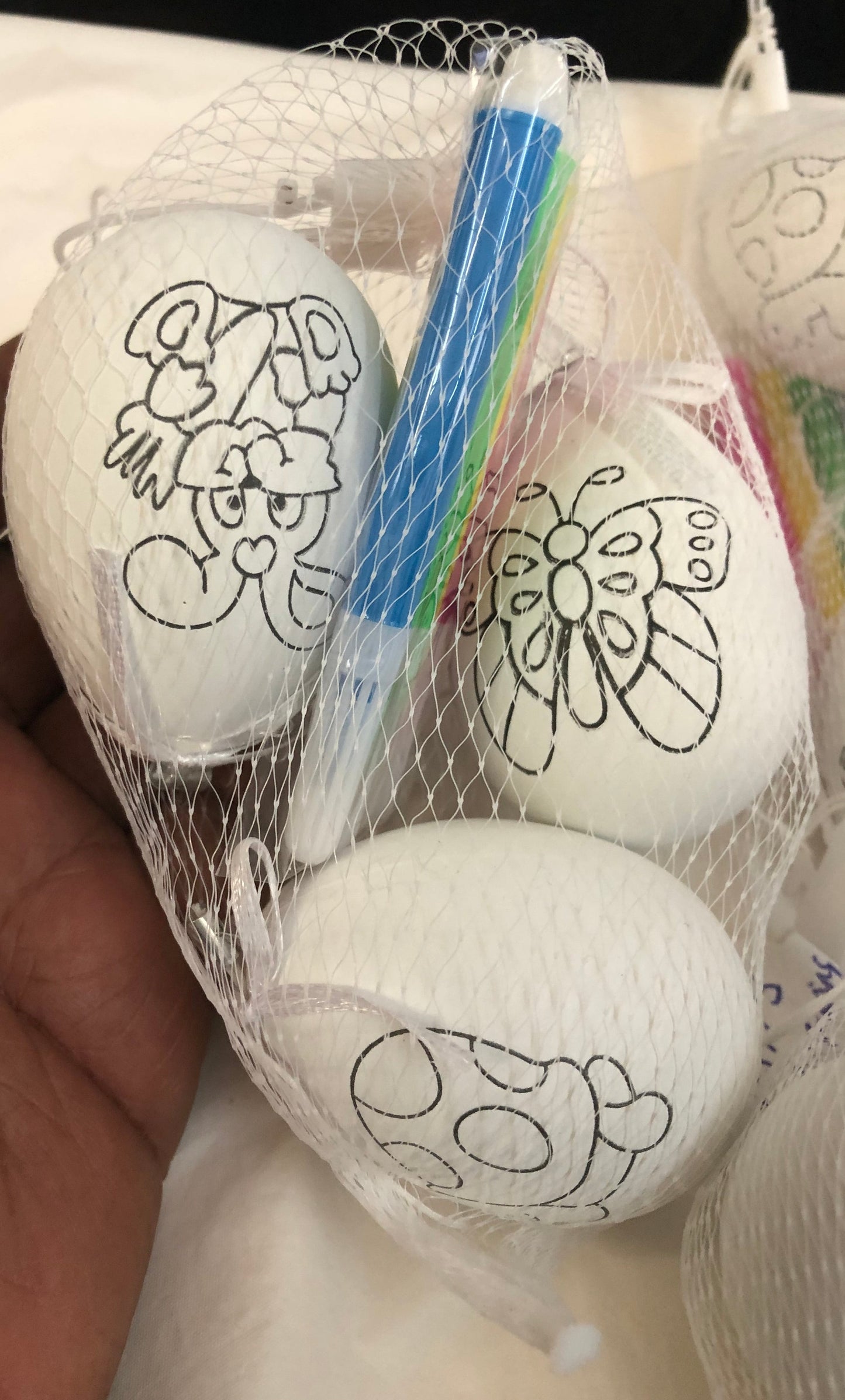 3 Pic. Easter Egg Craft Coloring Kit On Sale Now 2 Kits For 15.00 'New Arrival"