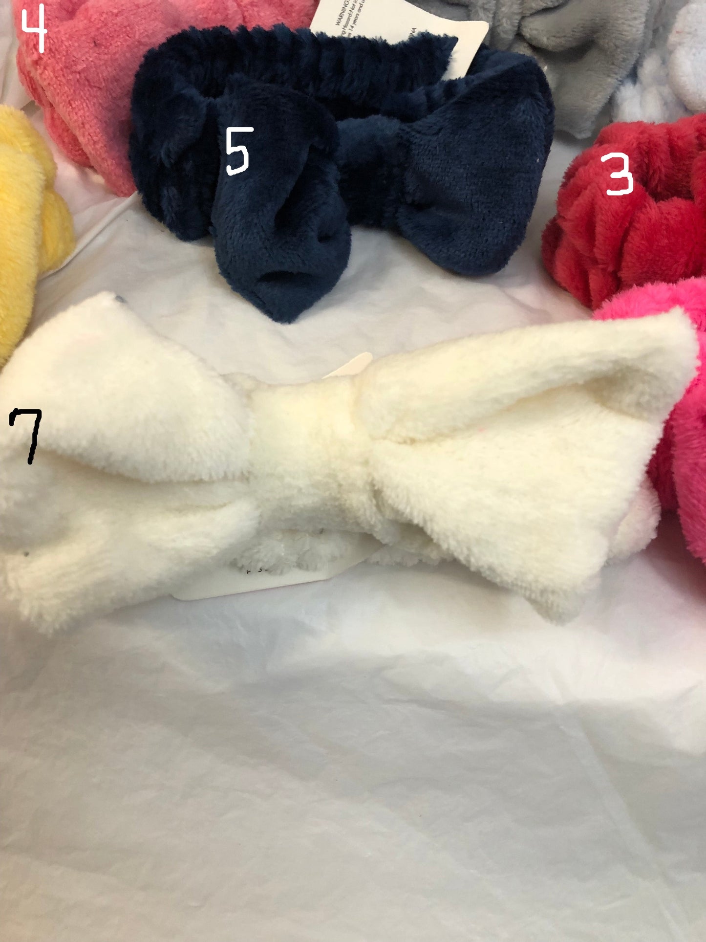 Woman & Girls Spa Beauty Headband Comes In Different Colors $8.00 Ea.or 2 For 15.00 'New Arrival"