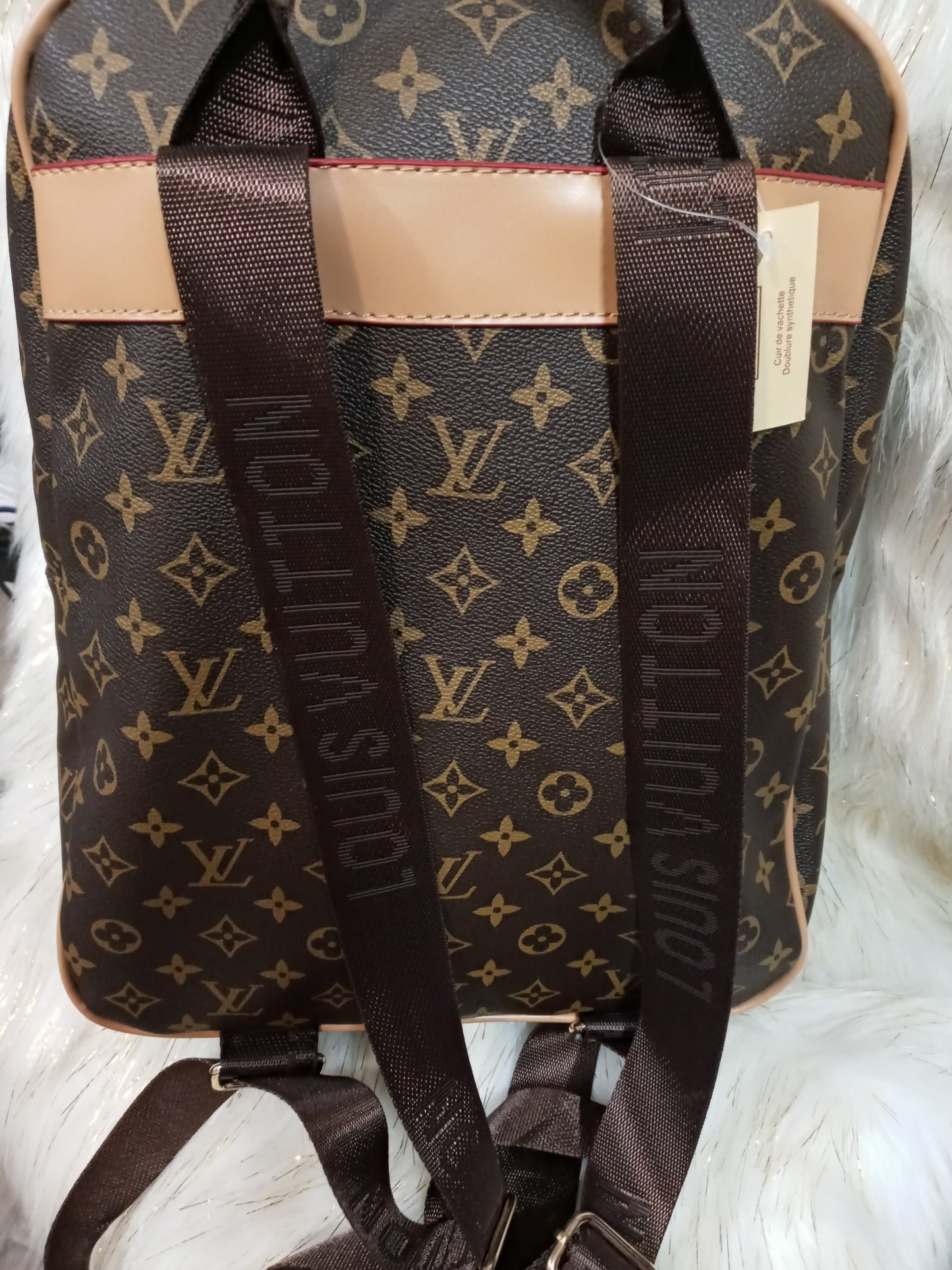 Large Flower Leather Backpack "SOLD OUT"