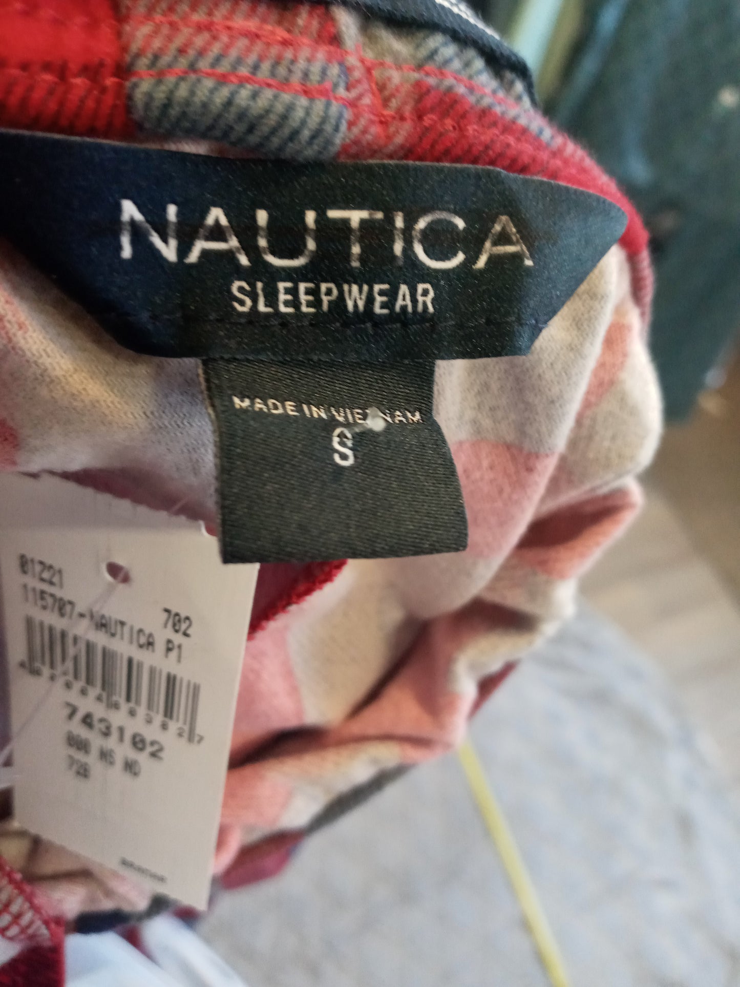 Men Nautica Super Soft Sleepwear Multicolor Size Small