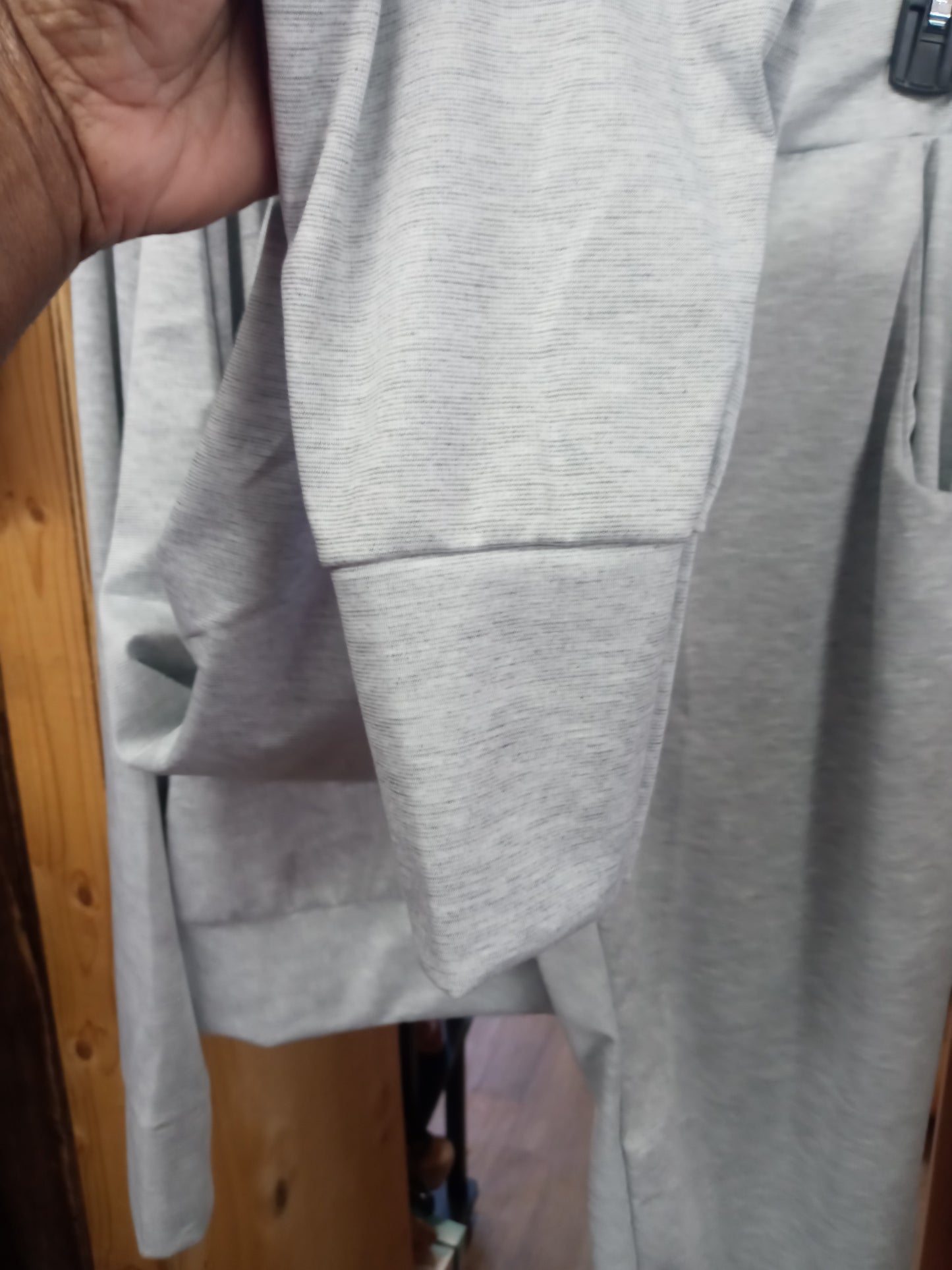 Woman 2 Piece Jogger Set By: Miss Blush Size 14 Color Gray/Blk Logo "Vogue" (SOLD OUT)