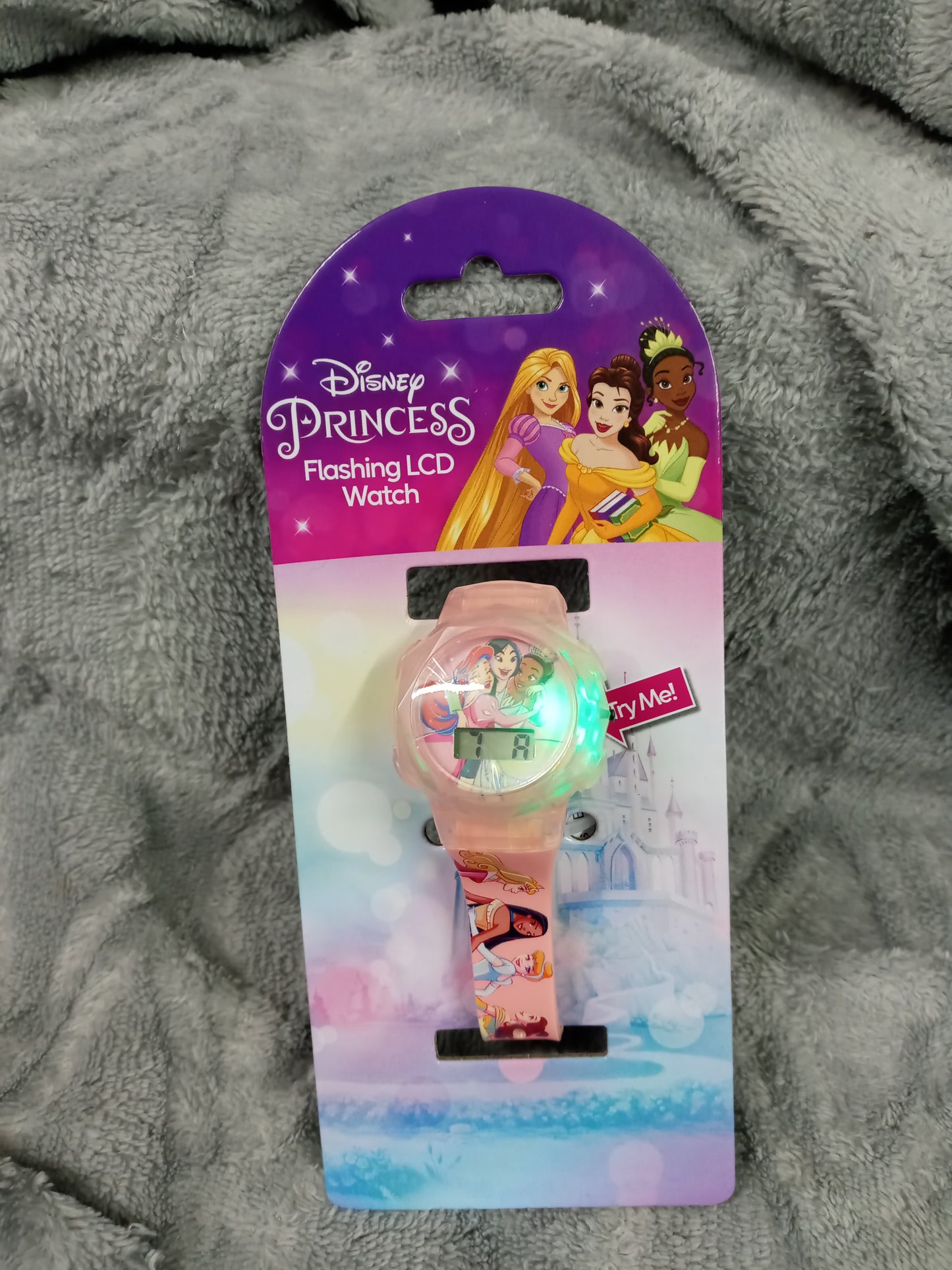 Disney Princess Flashing LCD Watch "New Arrival" This Is Not A Toy.( Thanks For Your Purchase!SOLD OUT )