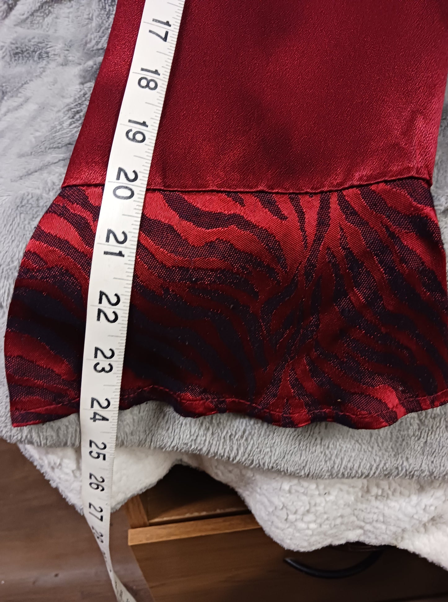 Woman Dress 2 piece Dress Size 20 Color Royal Wine Jacquard Color Pattern"Christmas Ready"