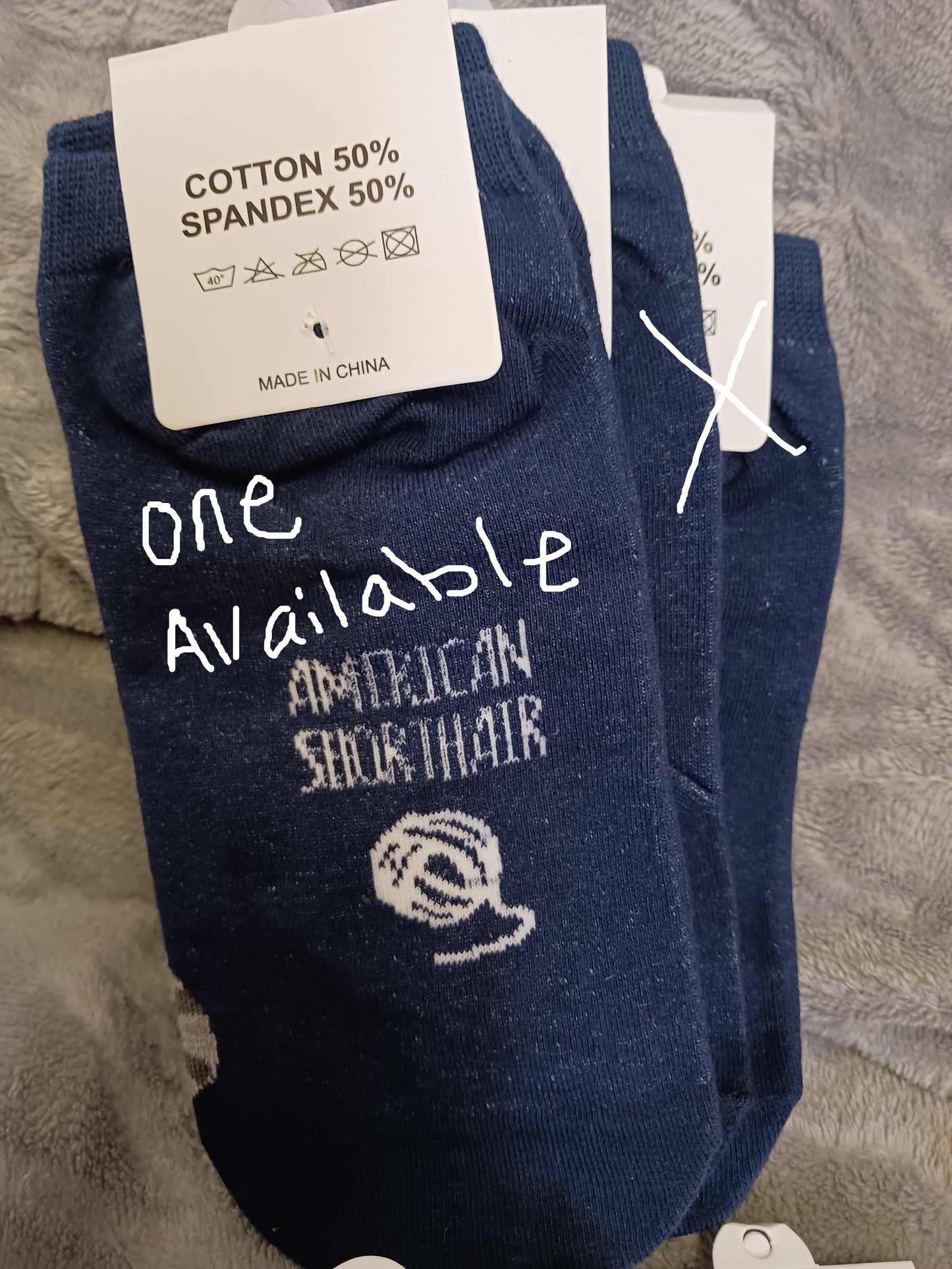 Woman Cat lover Socks "New Arrival"