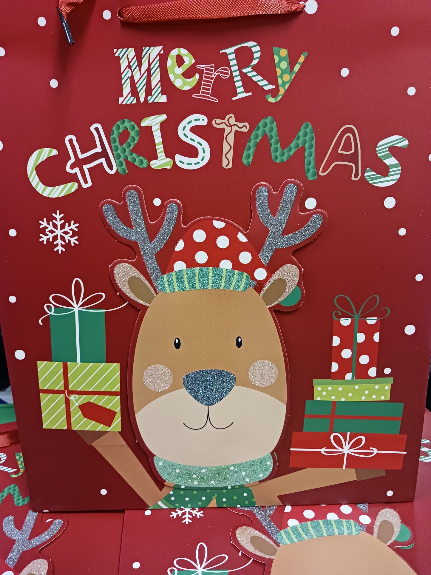 Christmas Gift Bags 3-D Style "New Arrival" Just In 6.00ea. OR 2 For $10.00