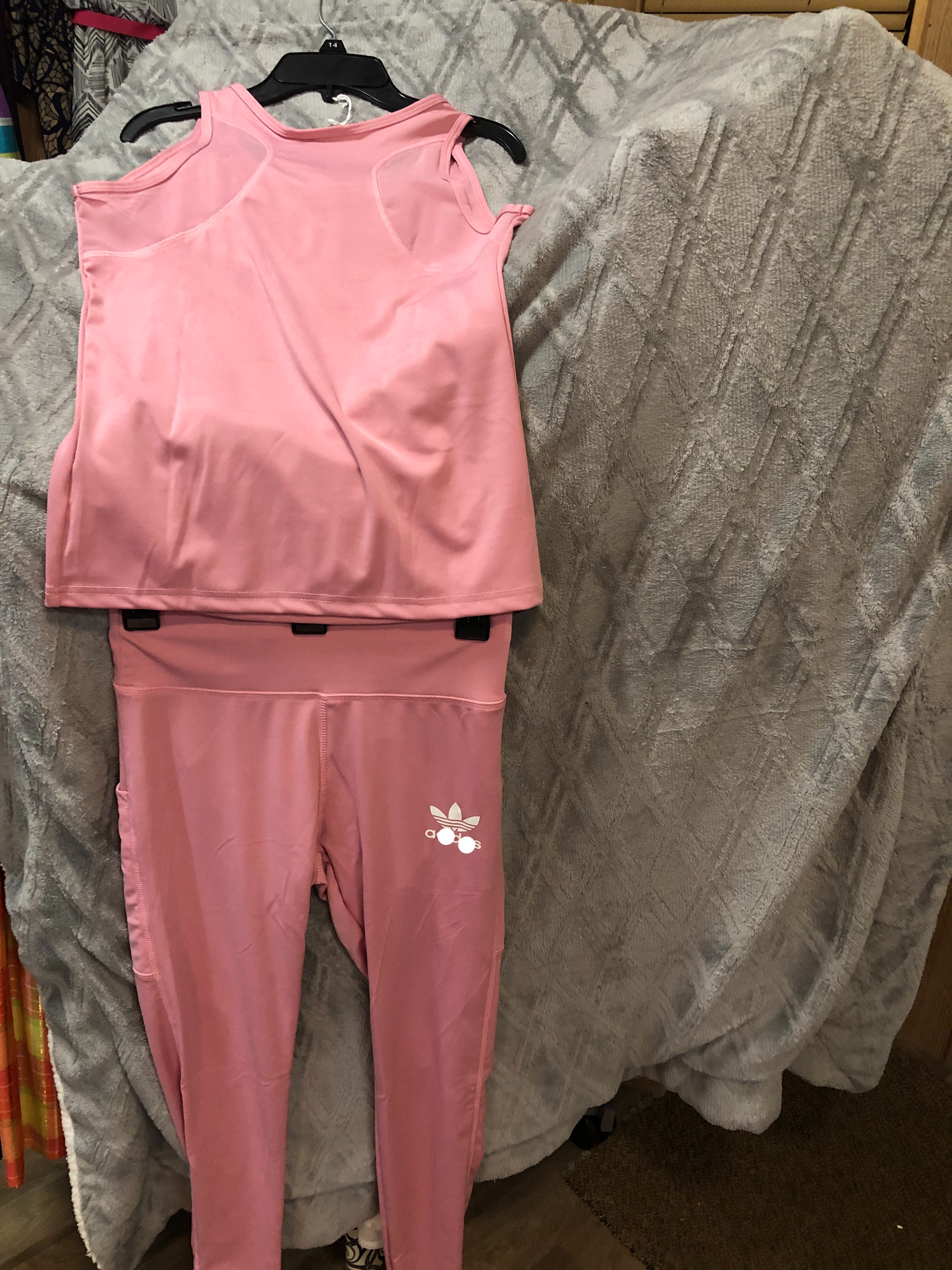 2Pc. Razorback Tank & Leggings Set Size S/M (SALE)