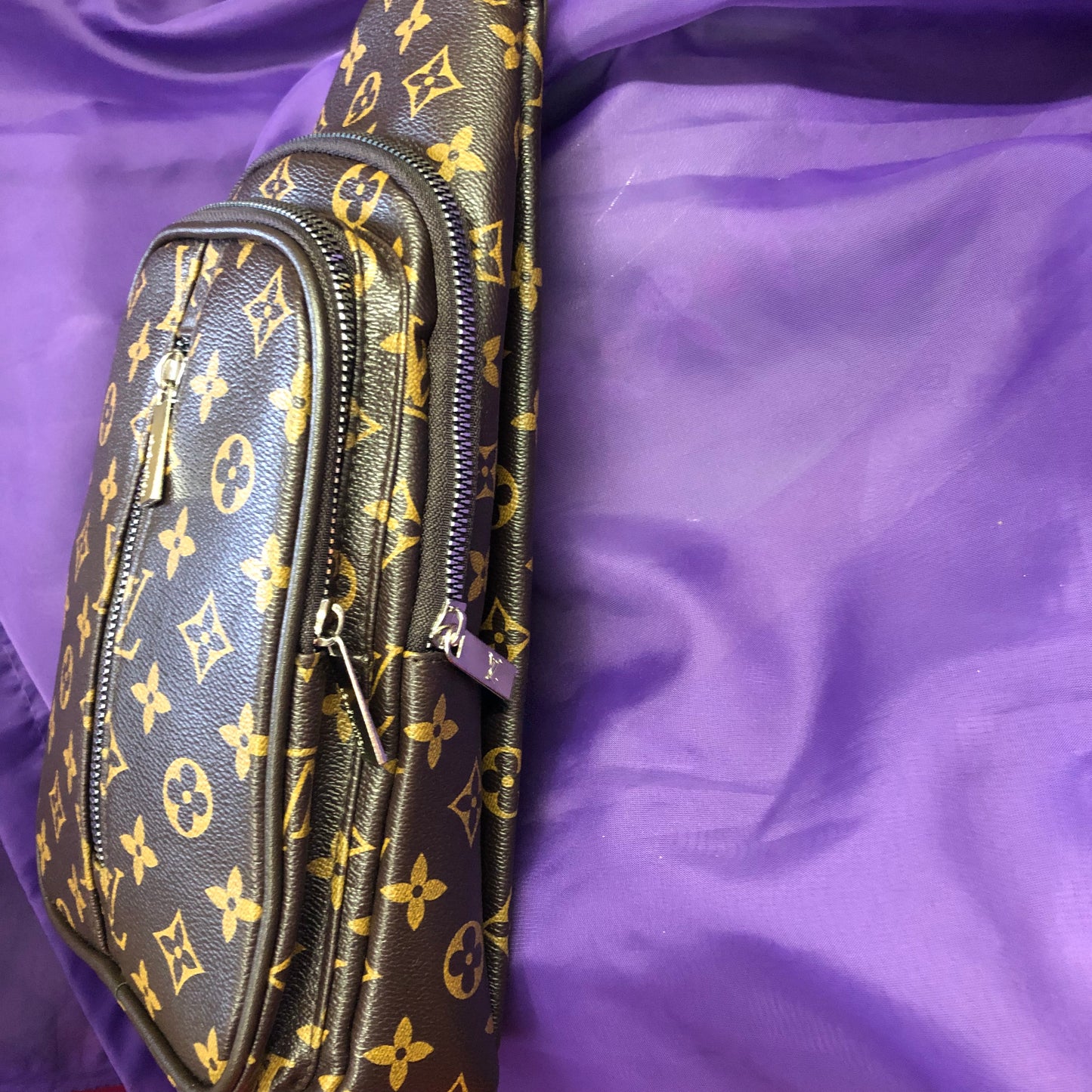 Unisex Sling Back Bag Color Brown " New Arrival" SOLD OUT"Thanks For Your Purchase