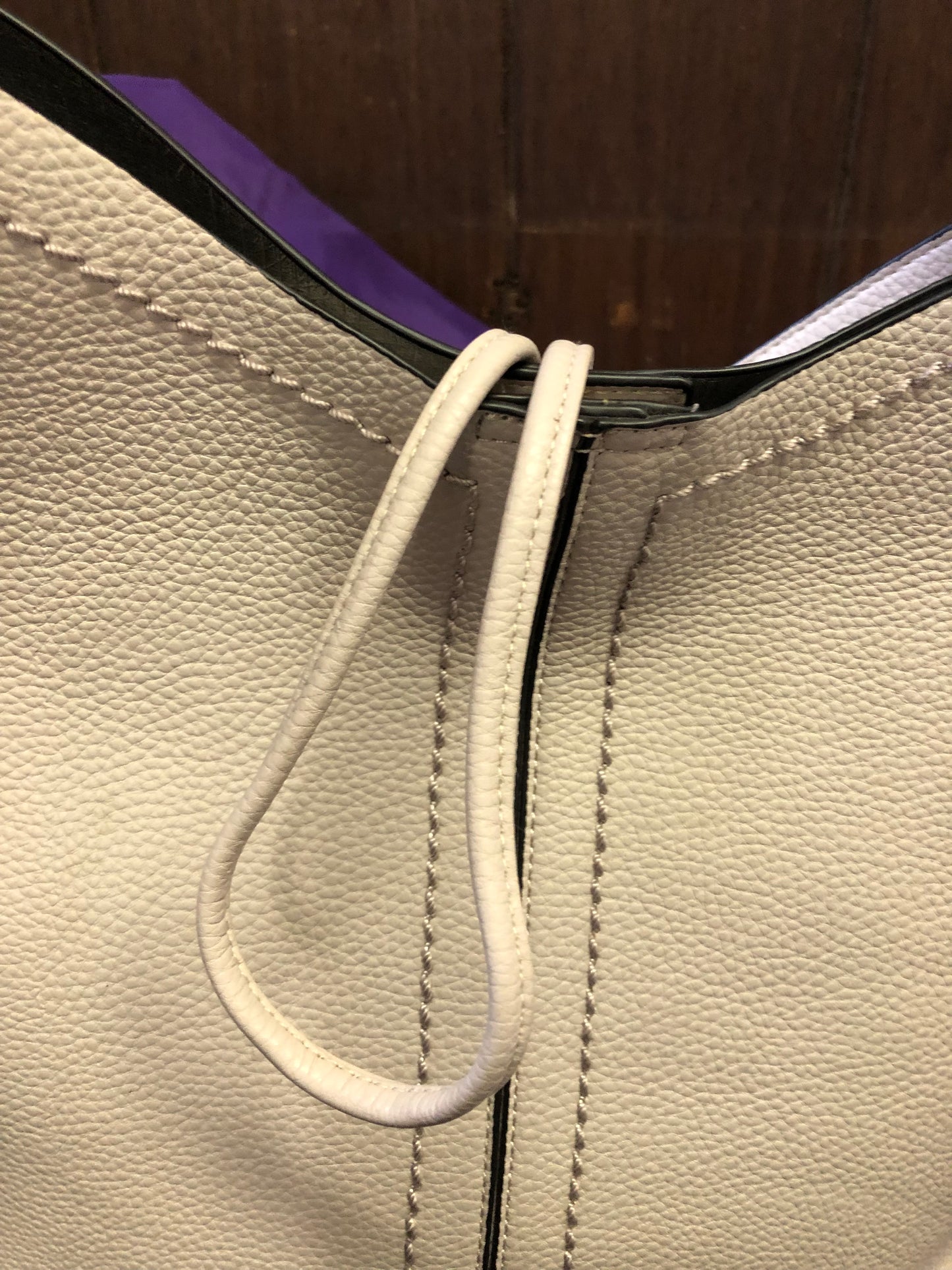 Womans 2 In-1 Fashion Crossbody Bag Color Cream