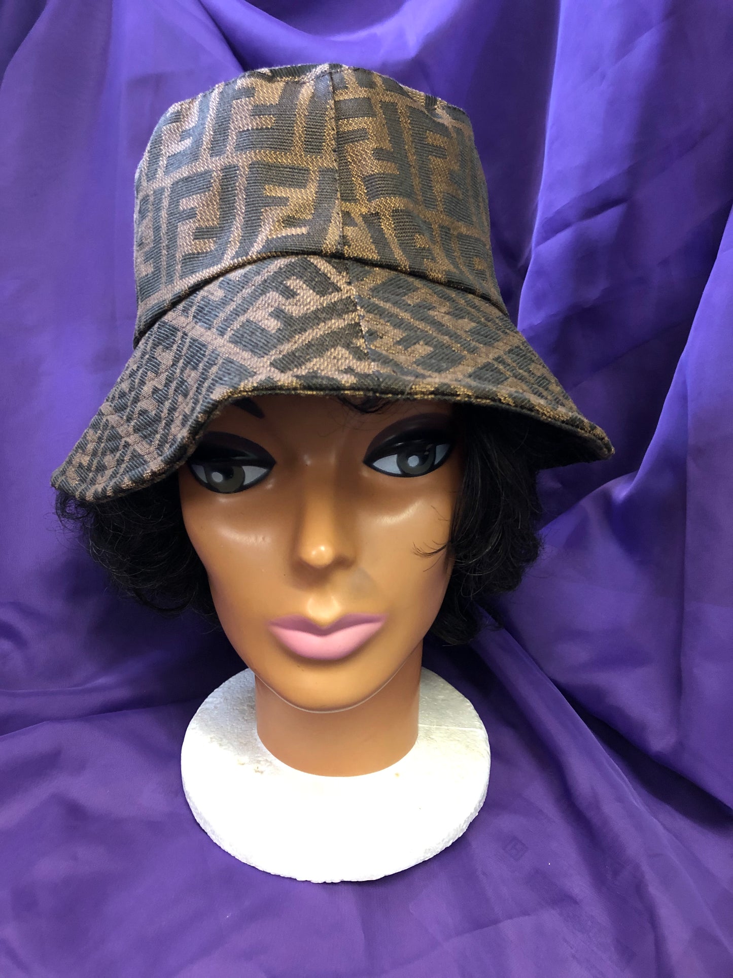 Woman Luxury Designer "F" Bucket Hat