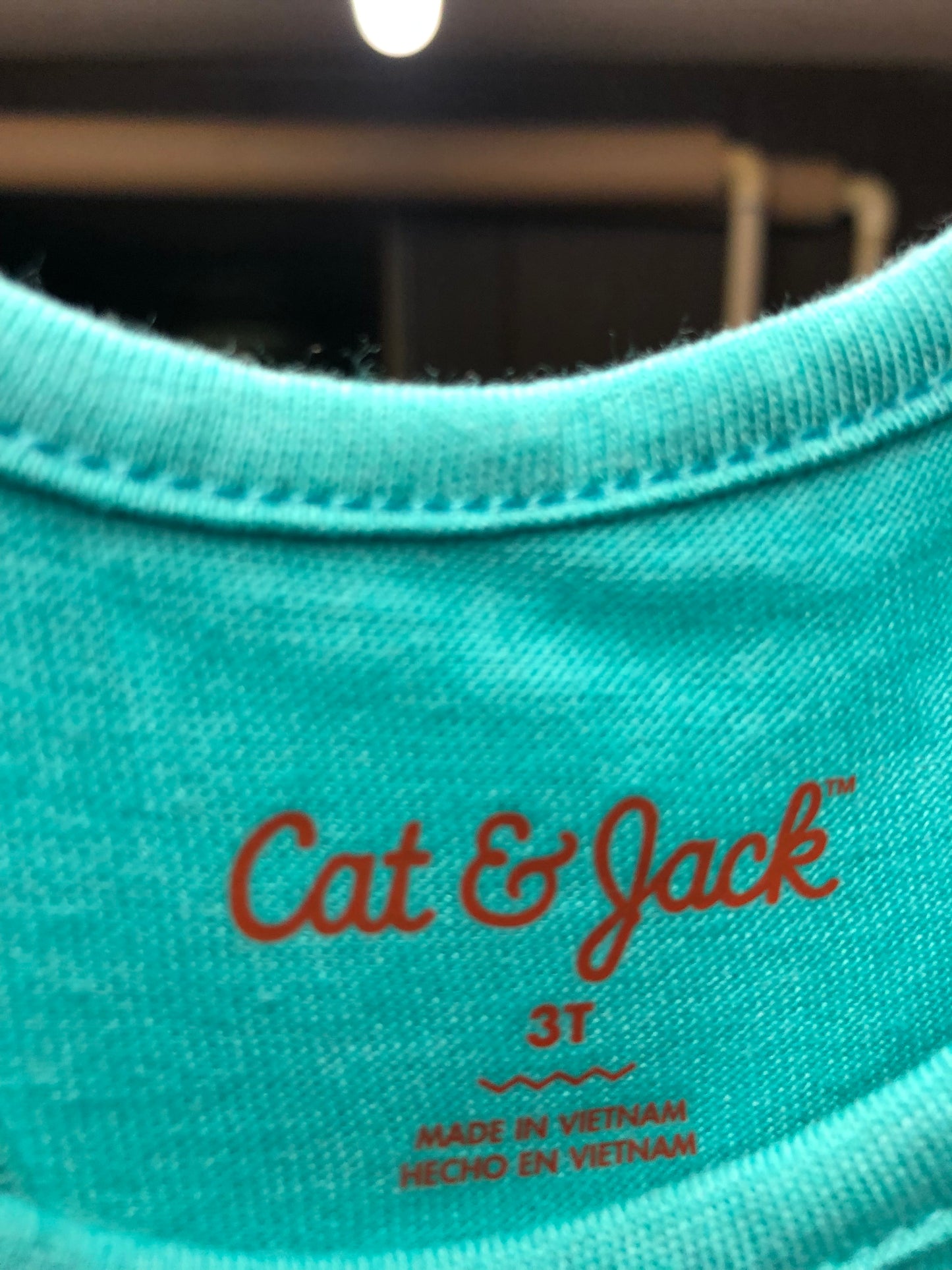Girls Size 3T Razor Back Sun Dress Color Teal Green