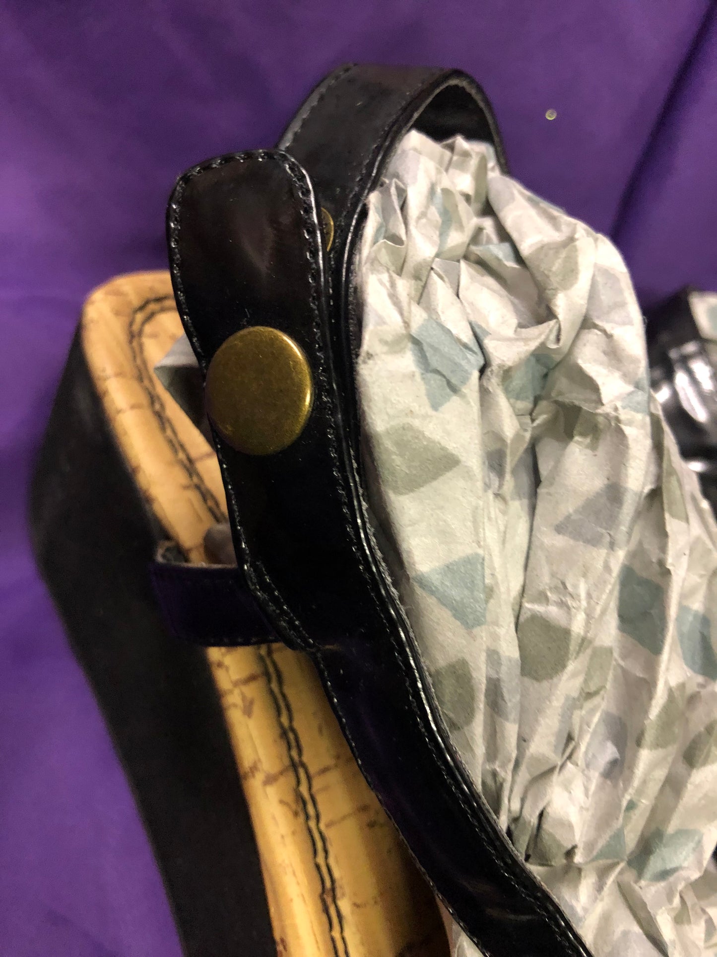 Woman Wedge Platform Sandal Color Black Size 8 "On SALE" SOLD