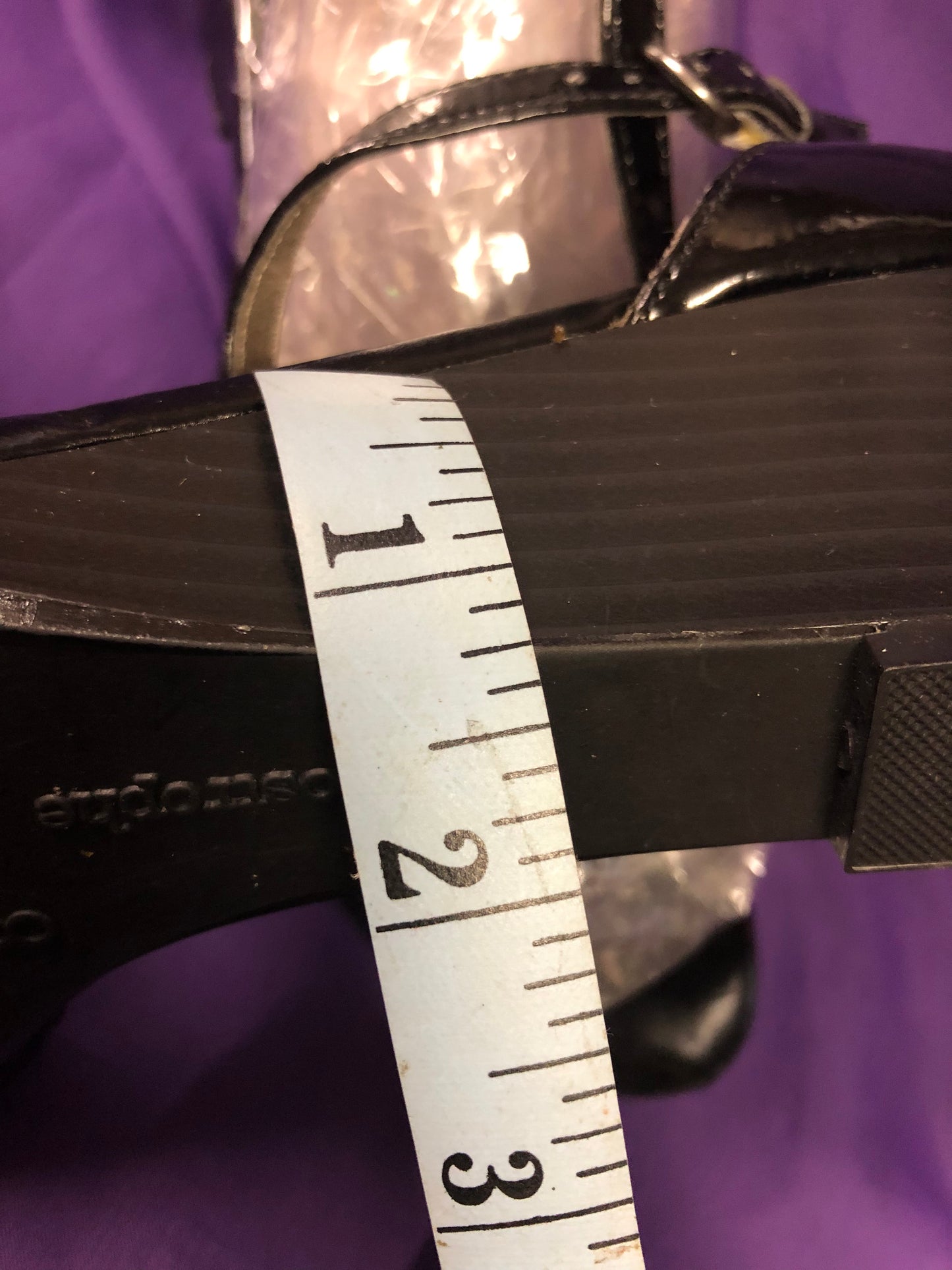 Womans Wedge Hill Dress Sandal Size 8 By: apostrophe