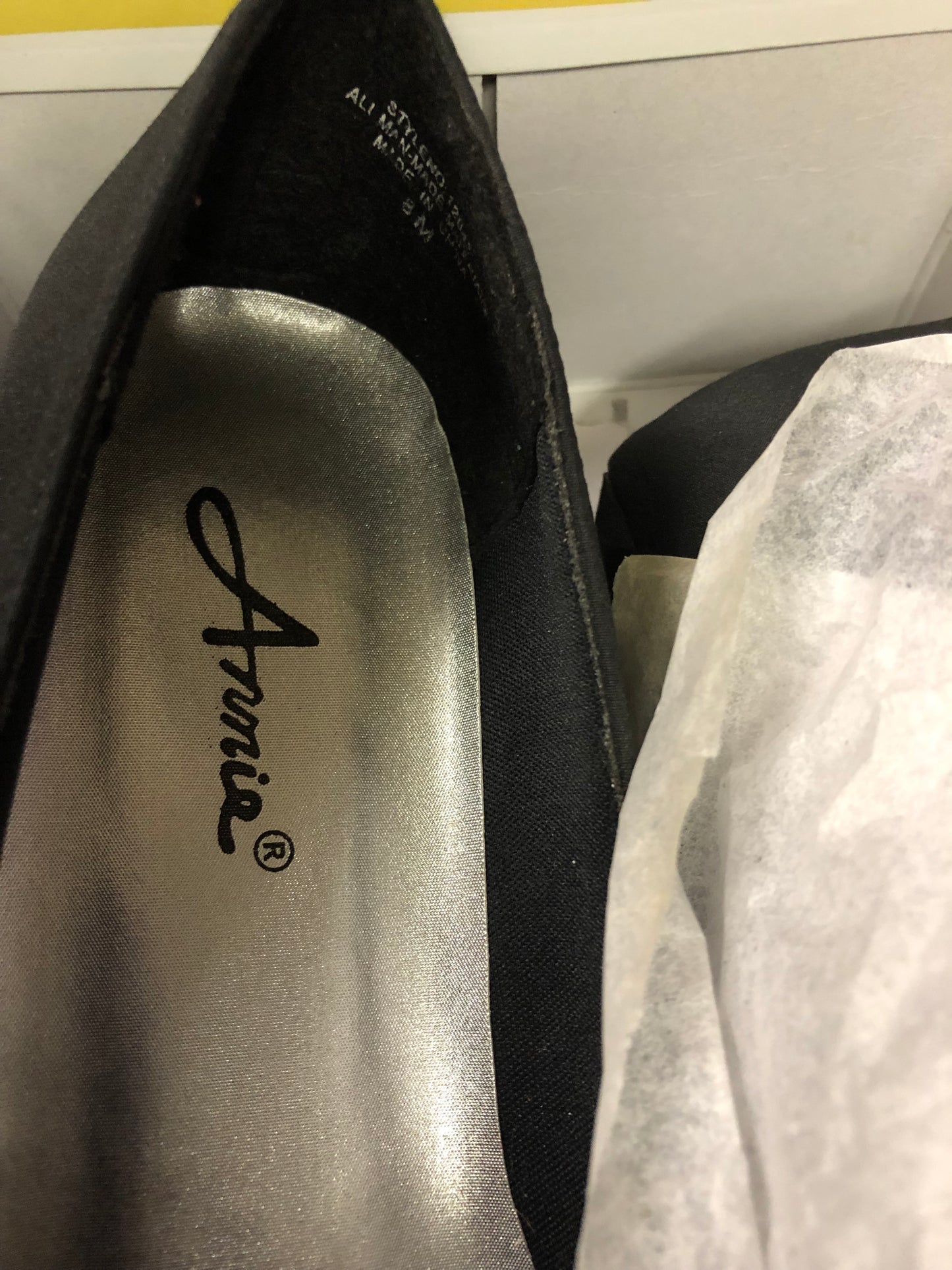 Woman Pre-Owned Pumps Blk/Purple Size 8 (Sold Out) Thanks For Your Purchase