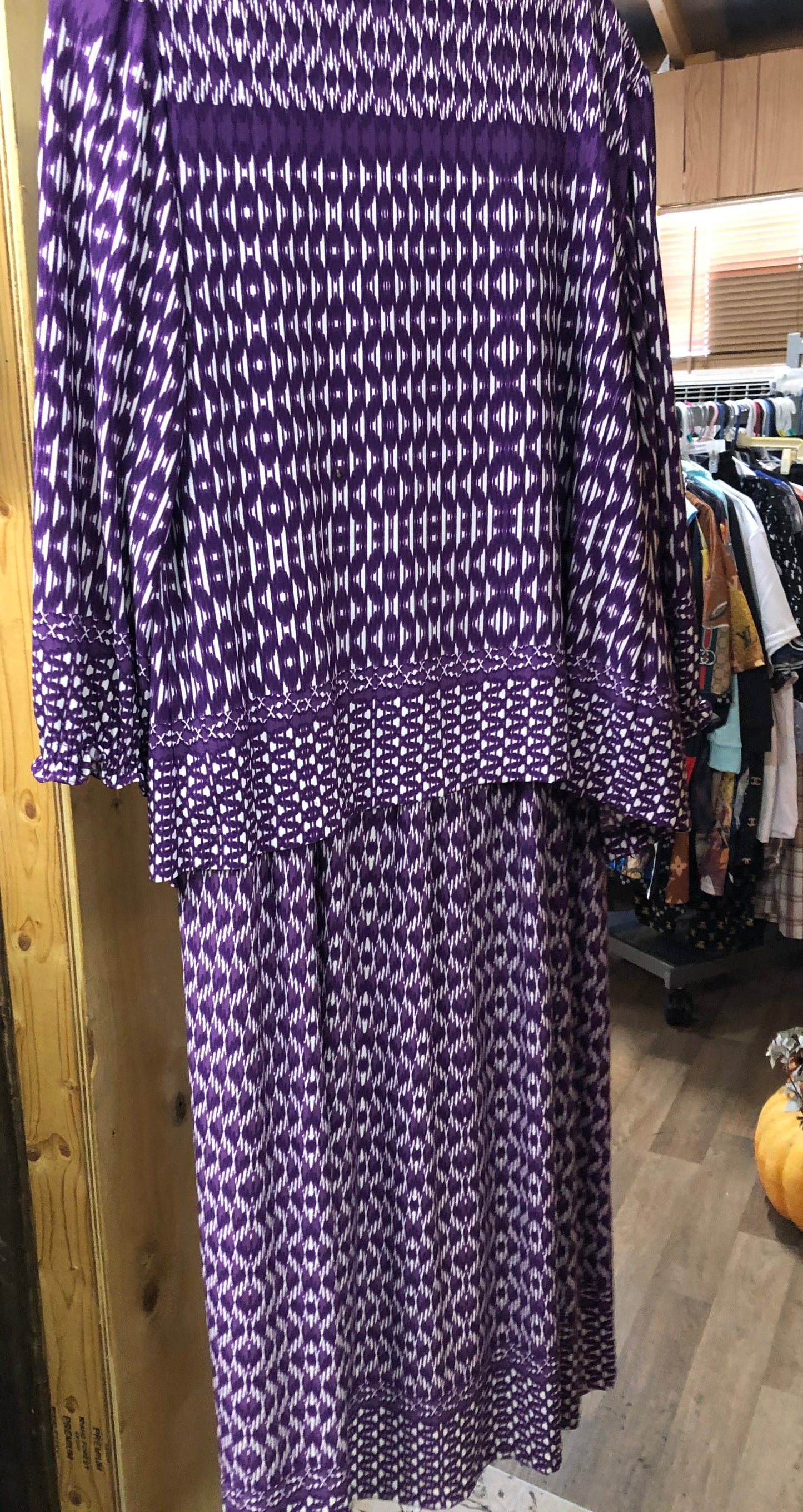 Woman 2Pc. Dress & Jacket Set Slip On By: Kim Rogers Size 12 "Fall Collection"