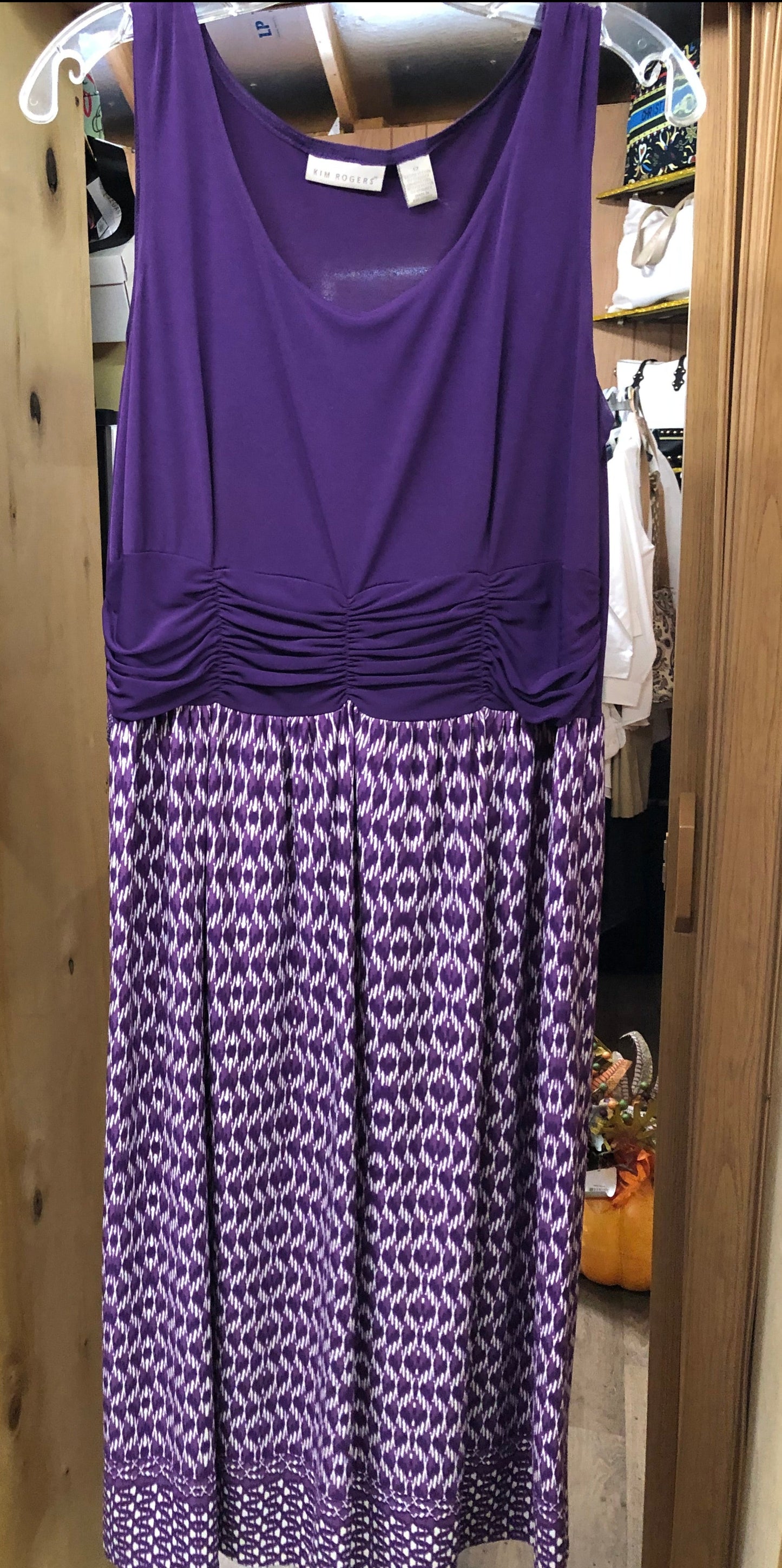 Woman 2Pc. Dress & Jacket Set Slip On By: Kim Rogers Size 12 "Fall Collection"