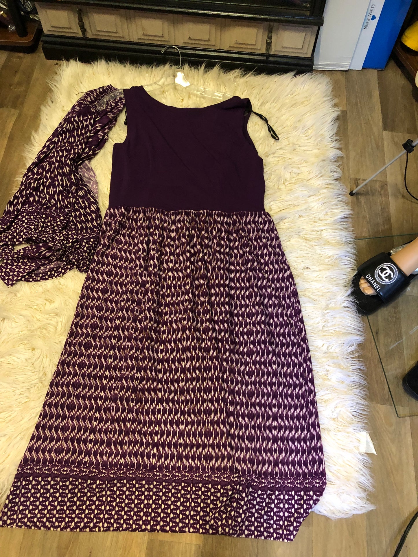 Woman 2Pc. Dress & Jacket Set Slip On By: Kim Rogers Size 12 "Fall Collection"