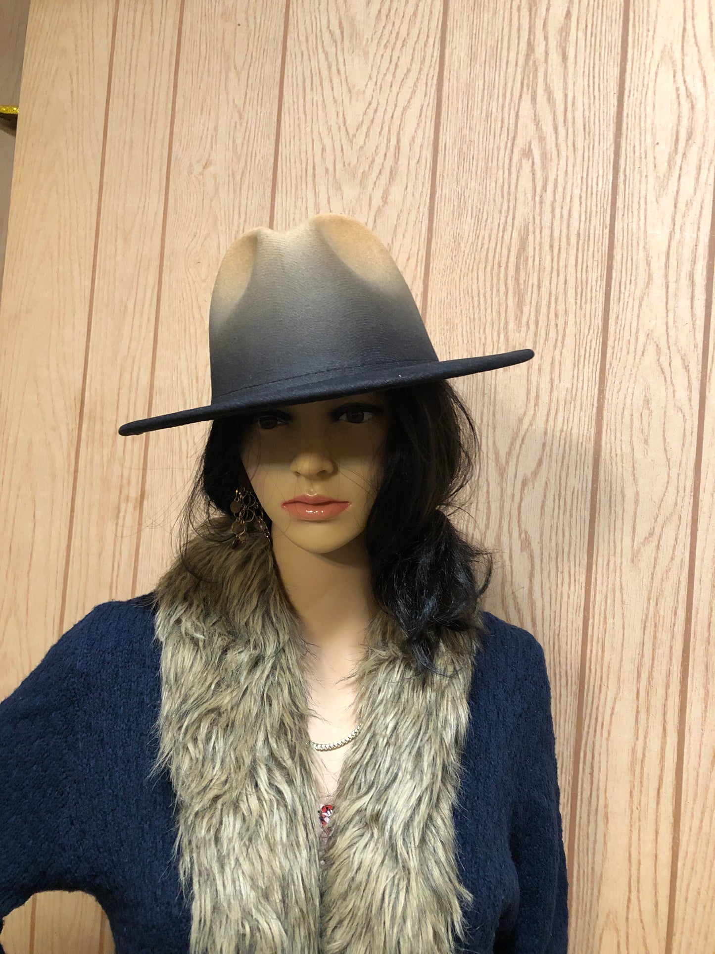 Unisex Wide Brim Hat Color Brown/Coffee "New Fall Arrival"