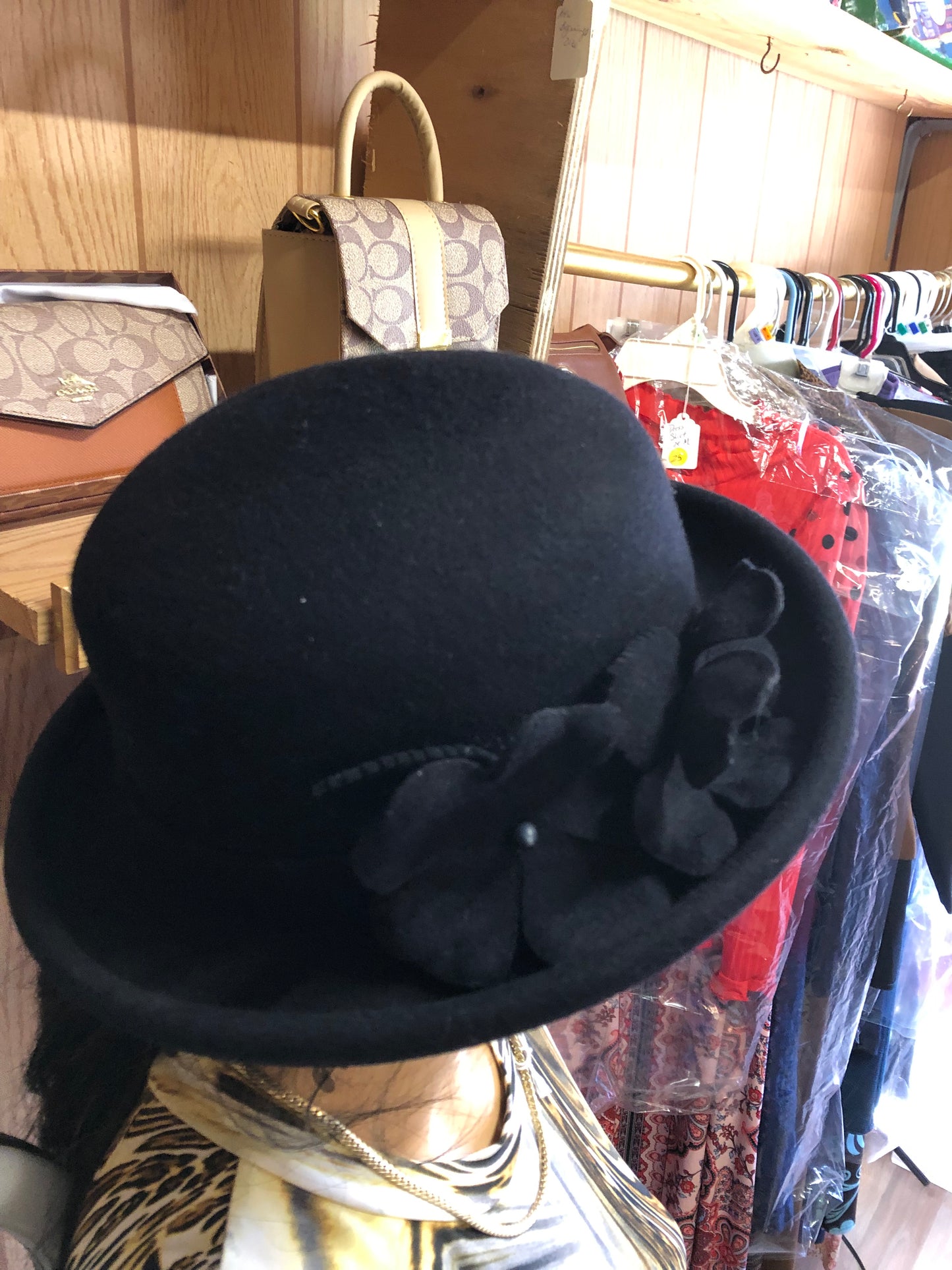 Woman Winter Hat By Liz Claiborne 100% Wool Color Black "New Fall Arrival" (SOLD OUT)