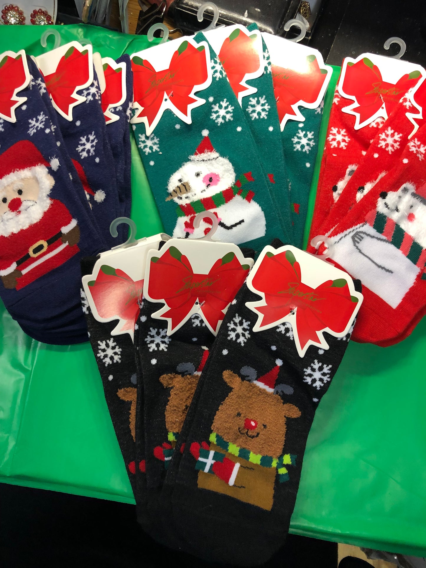 Woman Christmas Ankle Socks "New Arrival" Great Stocking Stuffers $3 each Or 2 For $5.00