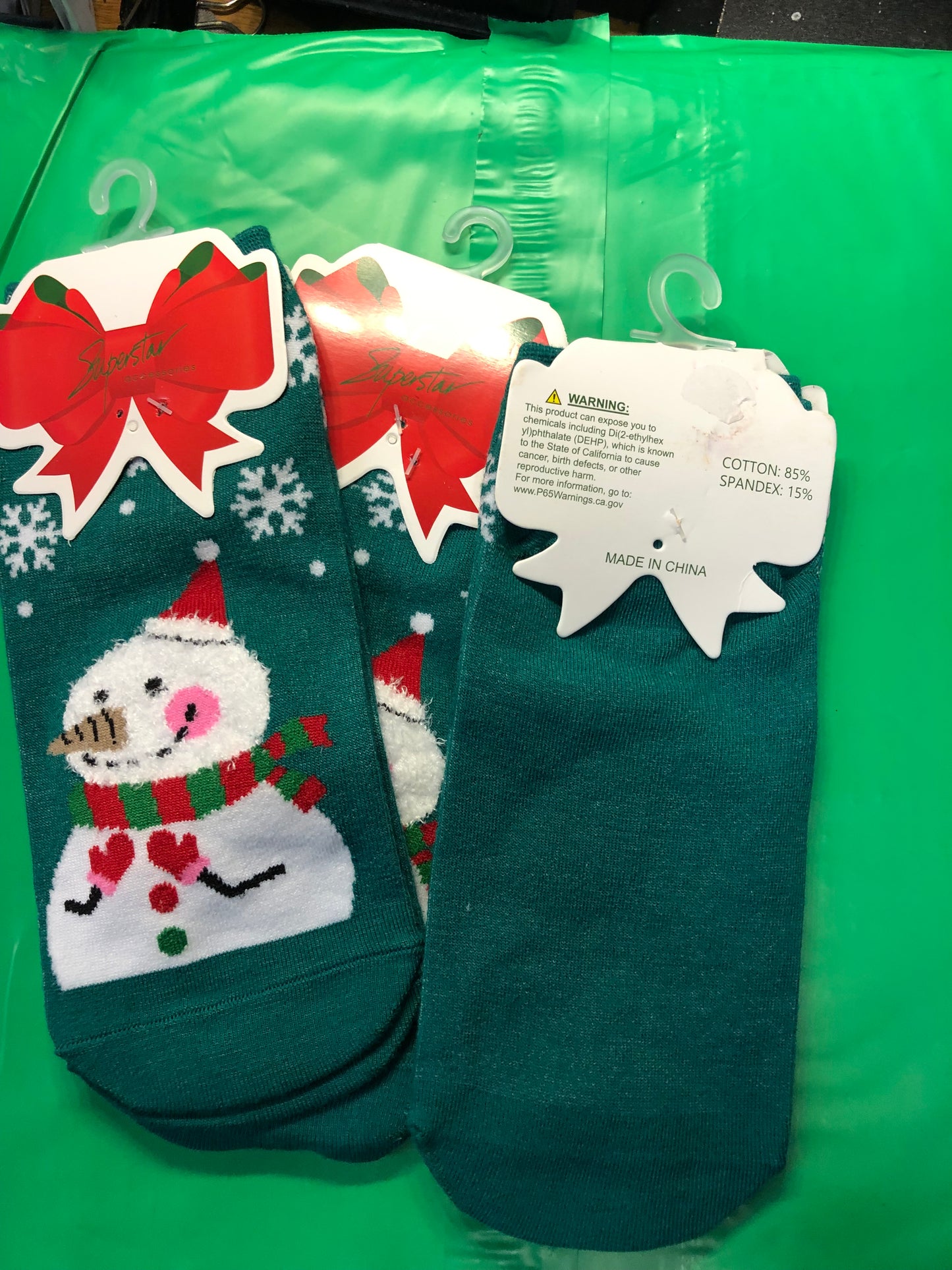 Woman Christmas Ankle Socks "New Arrival" Great Stocking Stuffers $3 each Or 2 For $5.00