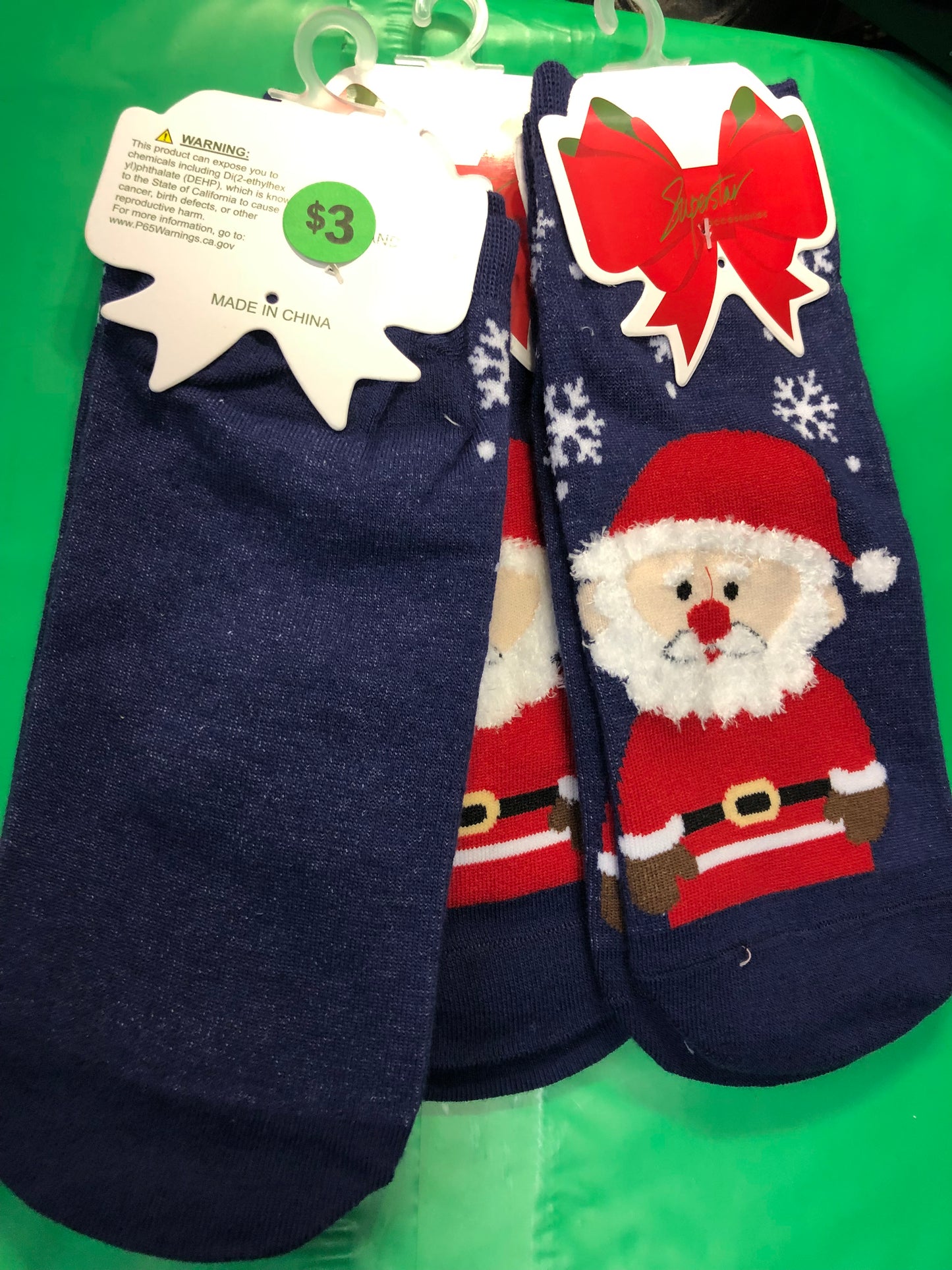 Woman Christmas Ankle Socks "New Arrival" Great Stocking Stuffers $3 each Or 2 For $5.00