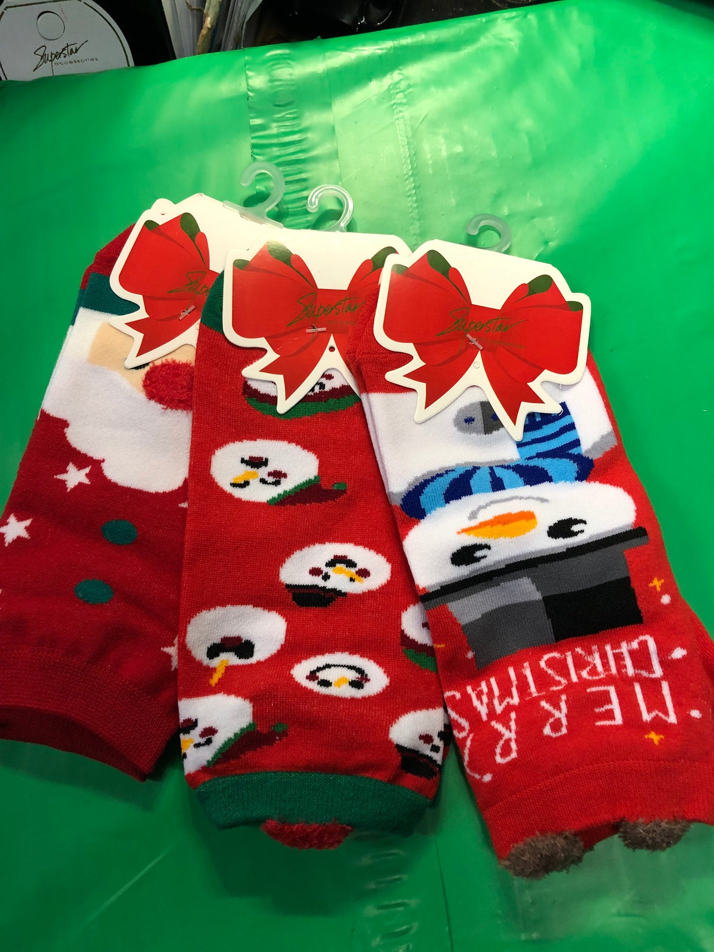 Woman Christmas Ankle Socks "New Arrival" Great Stocking Stuffers $3 each Or 2 For $5.00