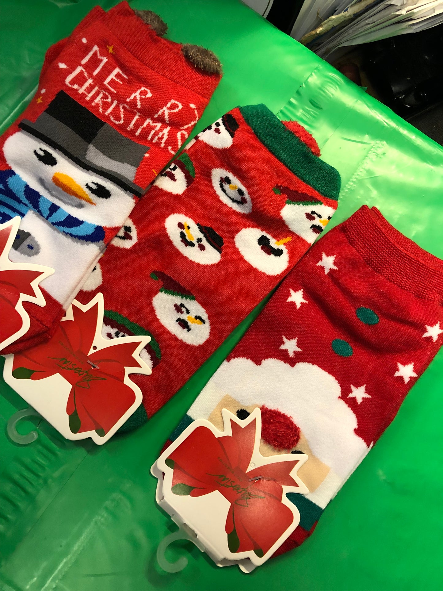 Woman Christmas Ankle Socks "New Arrival" Great Stocking Stuffers $3 each Or 2 For $5.00