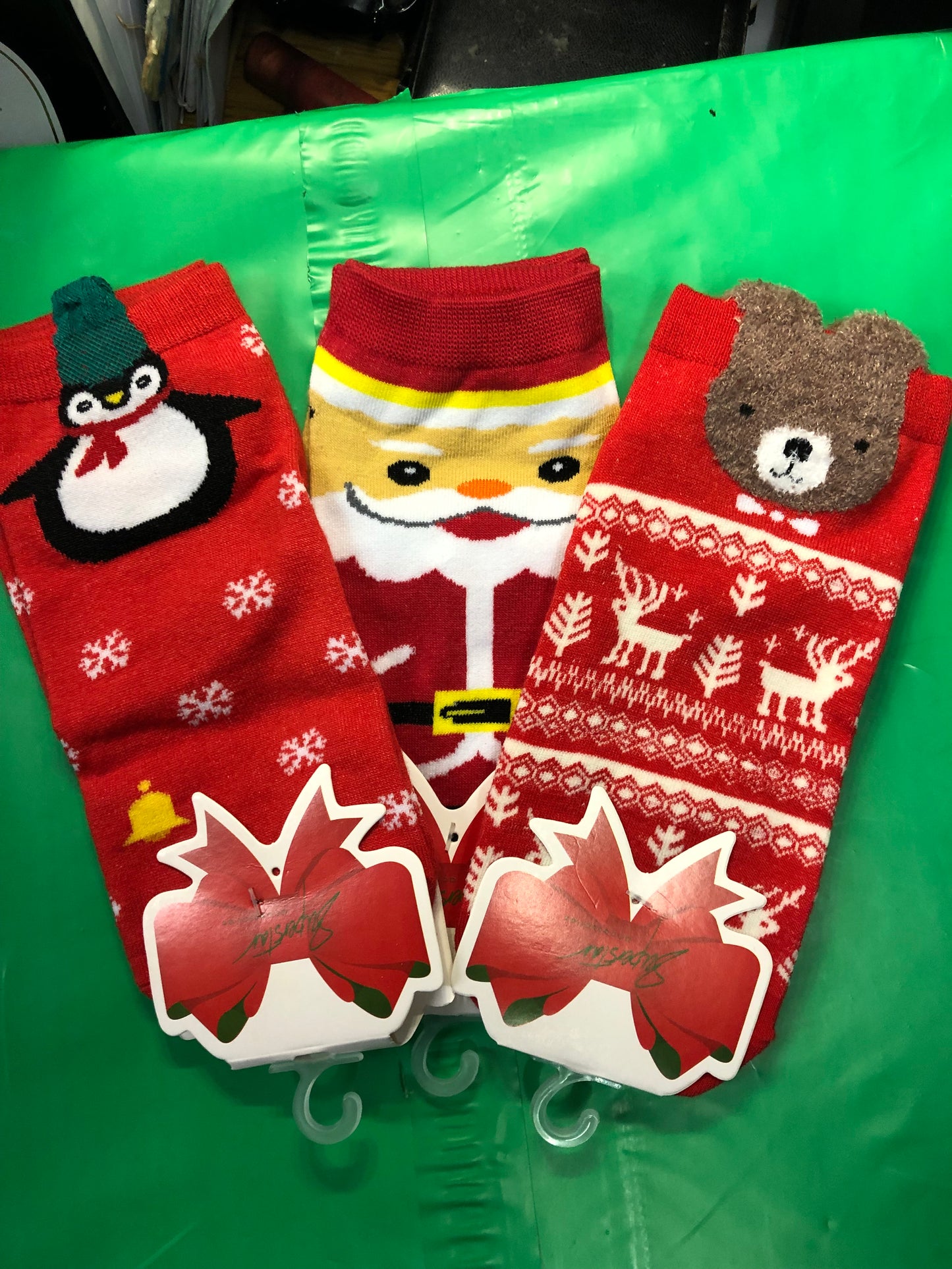 Woman Christmas Ankle Socks "New Arrival" Great Stocking Stuffers $3 each Or 2 For $5.00