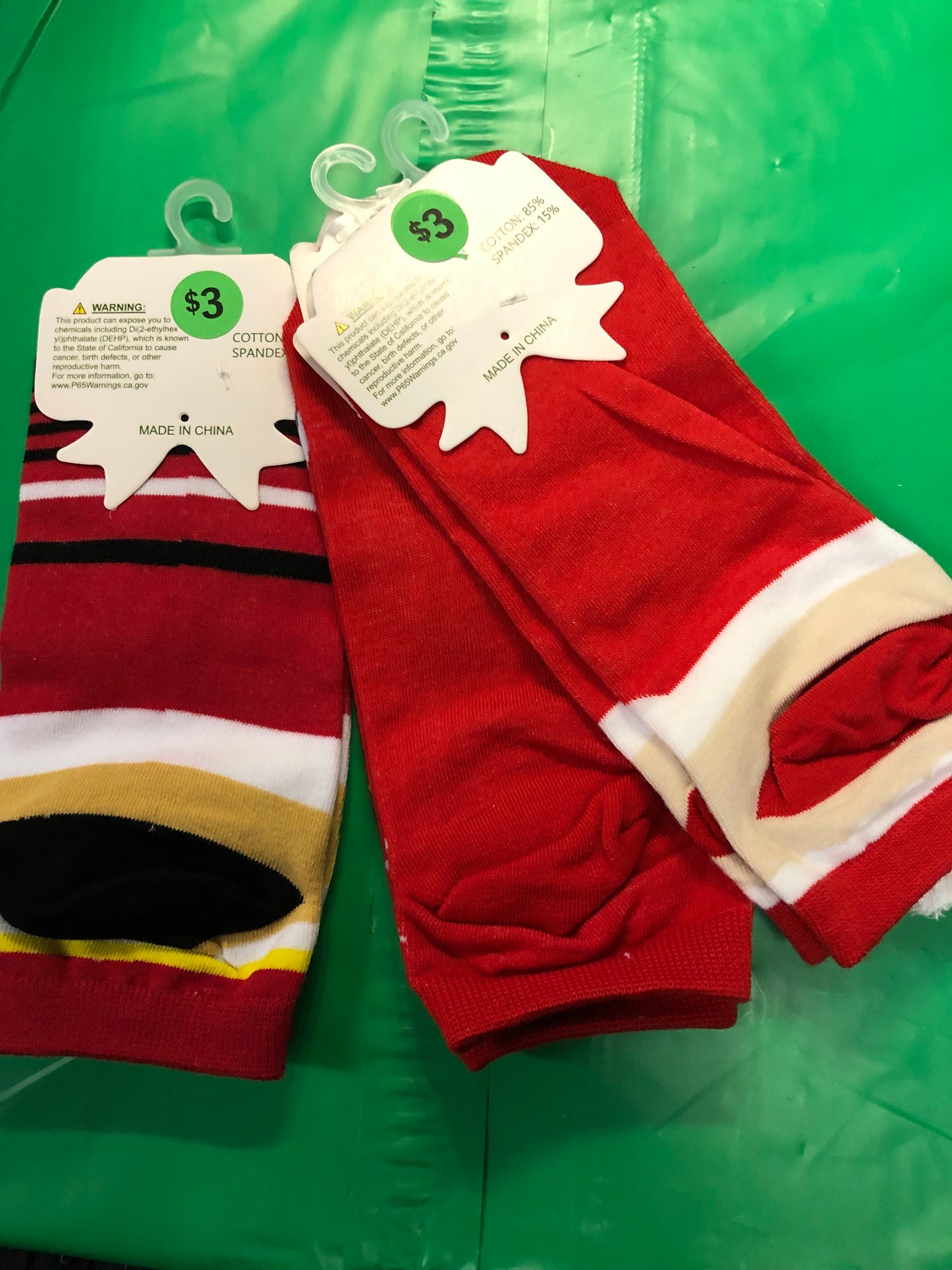 Woman Christmas Ankle Socks "New Arrival" Great Stocking Stuffers $3 each Or 2 For $5.00