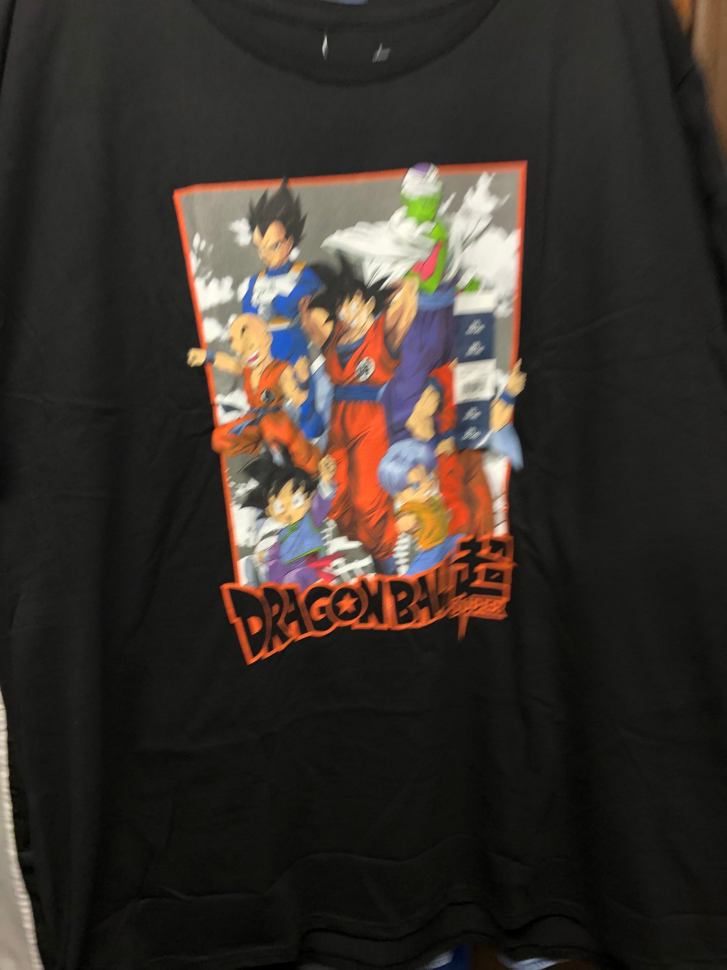 Men Dragon Ball Animation Tee Size 3XL Color Blk. "New Arrival"