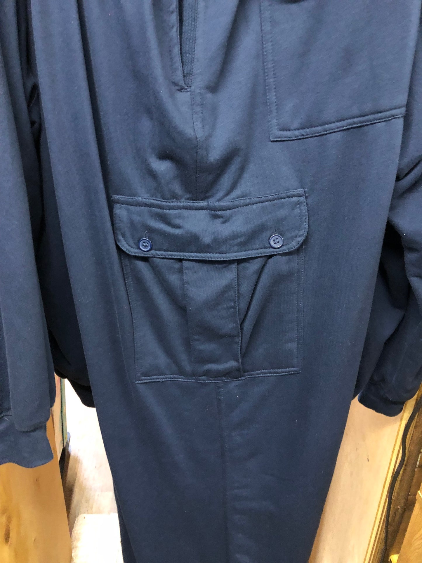 Men 2 Piece Jogger Set King Size Big Color Blue Jacket 3XL Joggers 2XL