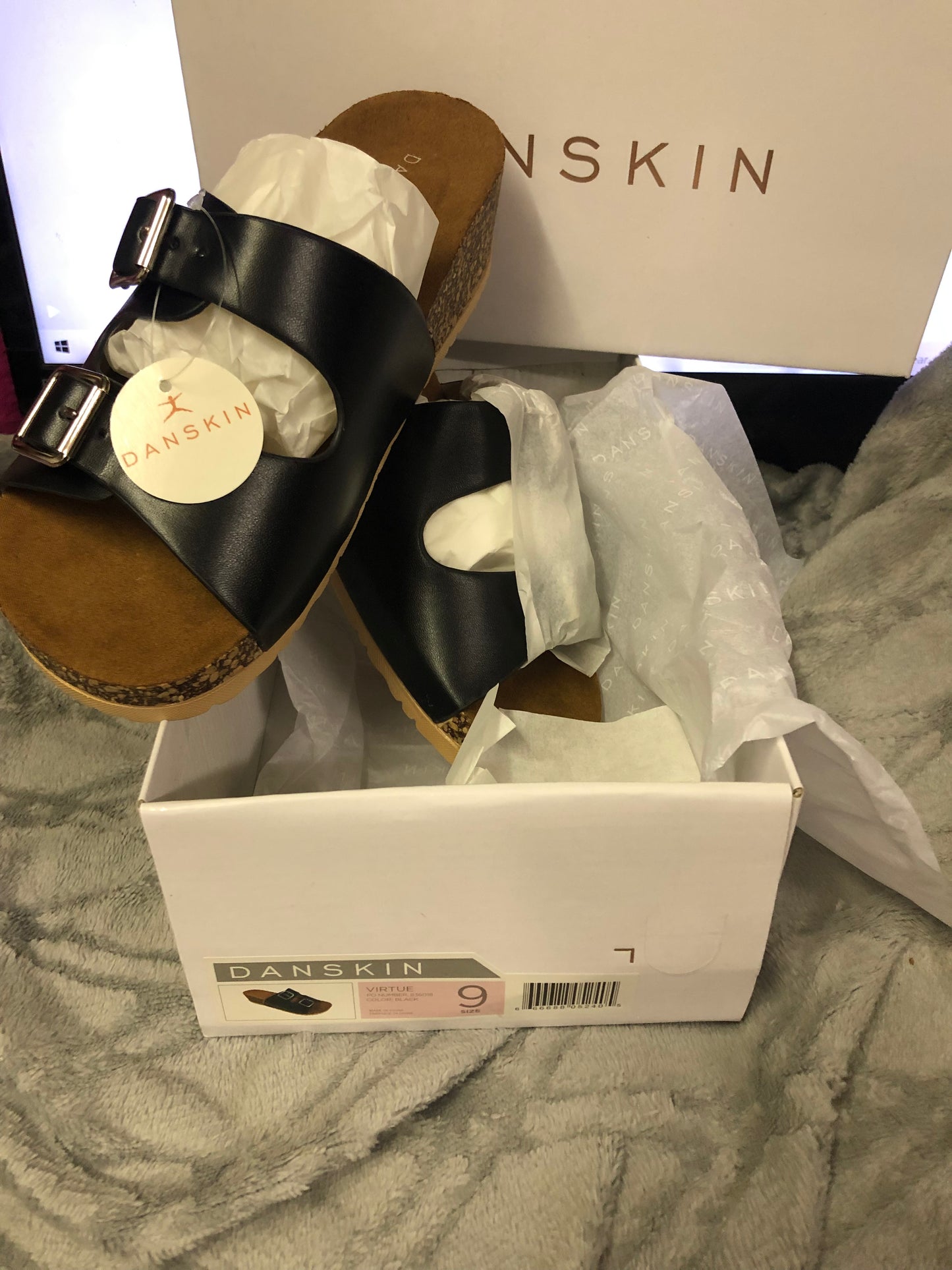 Woman Wedge Slides By Danskin Size 9