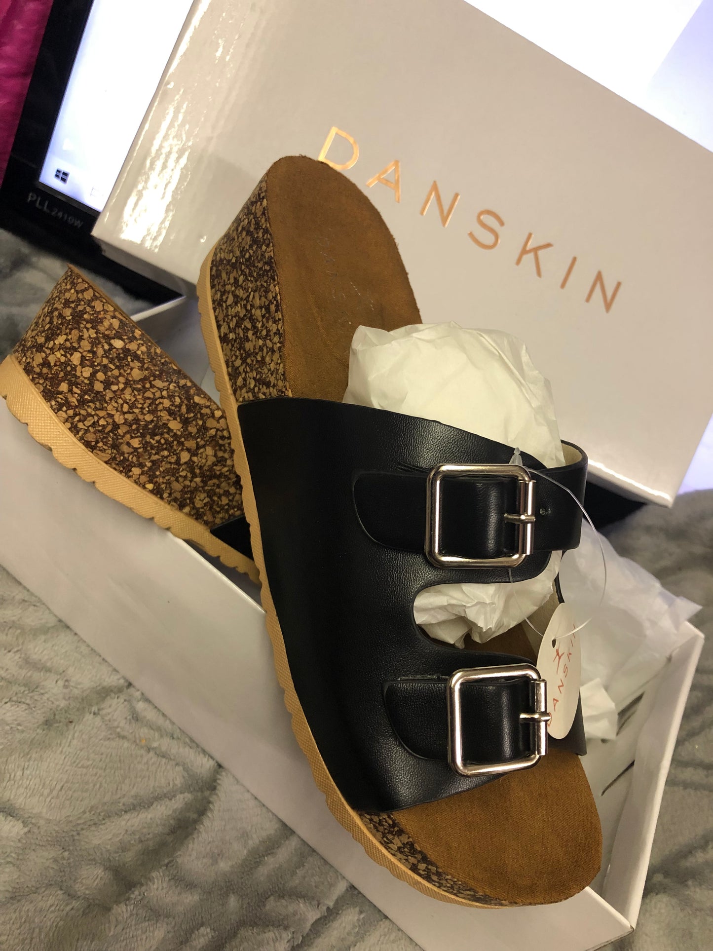 Woman Wedge Slides By Danskin Size 9