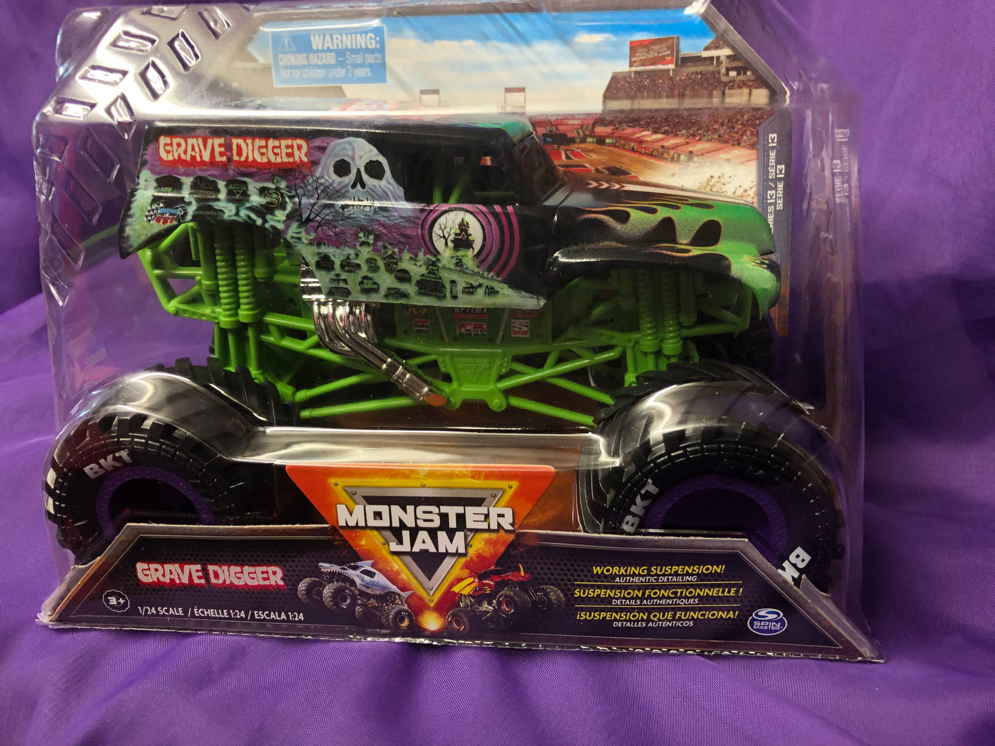 Monster Jam Truck "Graver Digger" By: Spin Master New Arrival" "SOLD OUT"