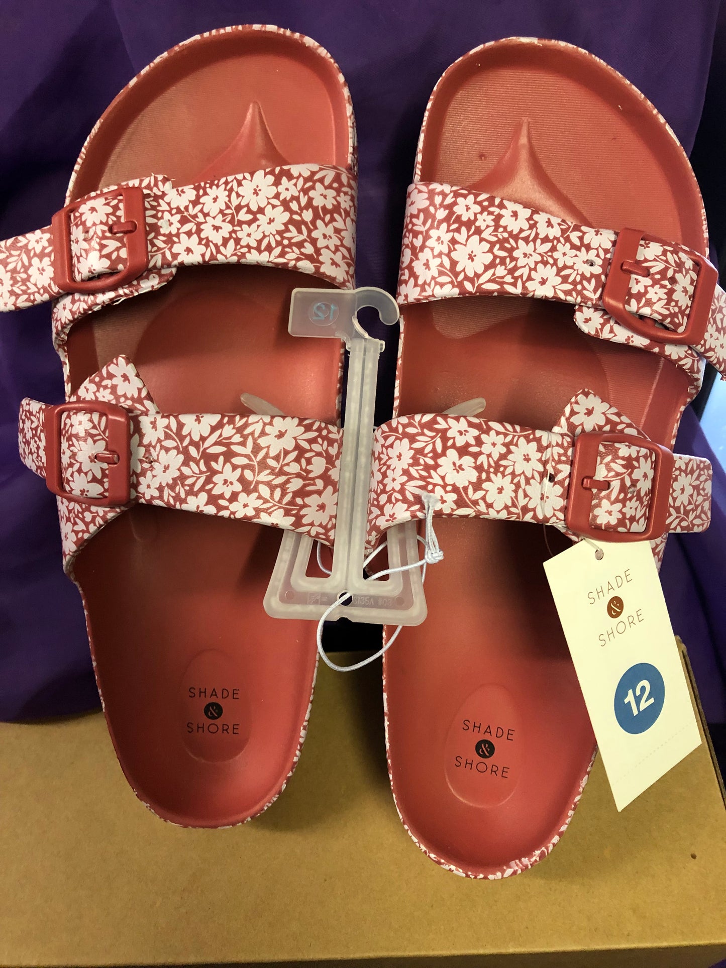 Woman Slides By Shade Shore Side 12 Colorful Floral Print