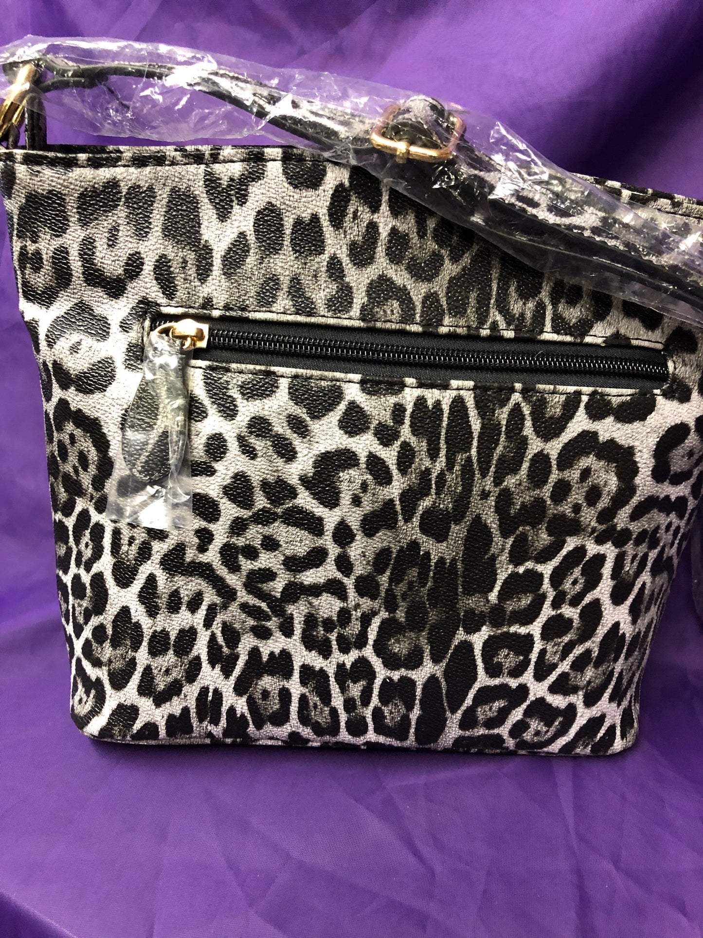 Woman Cheetah Print Crossbody Bag "New Arrival"