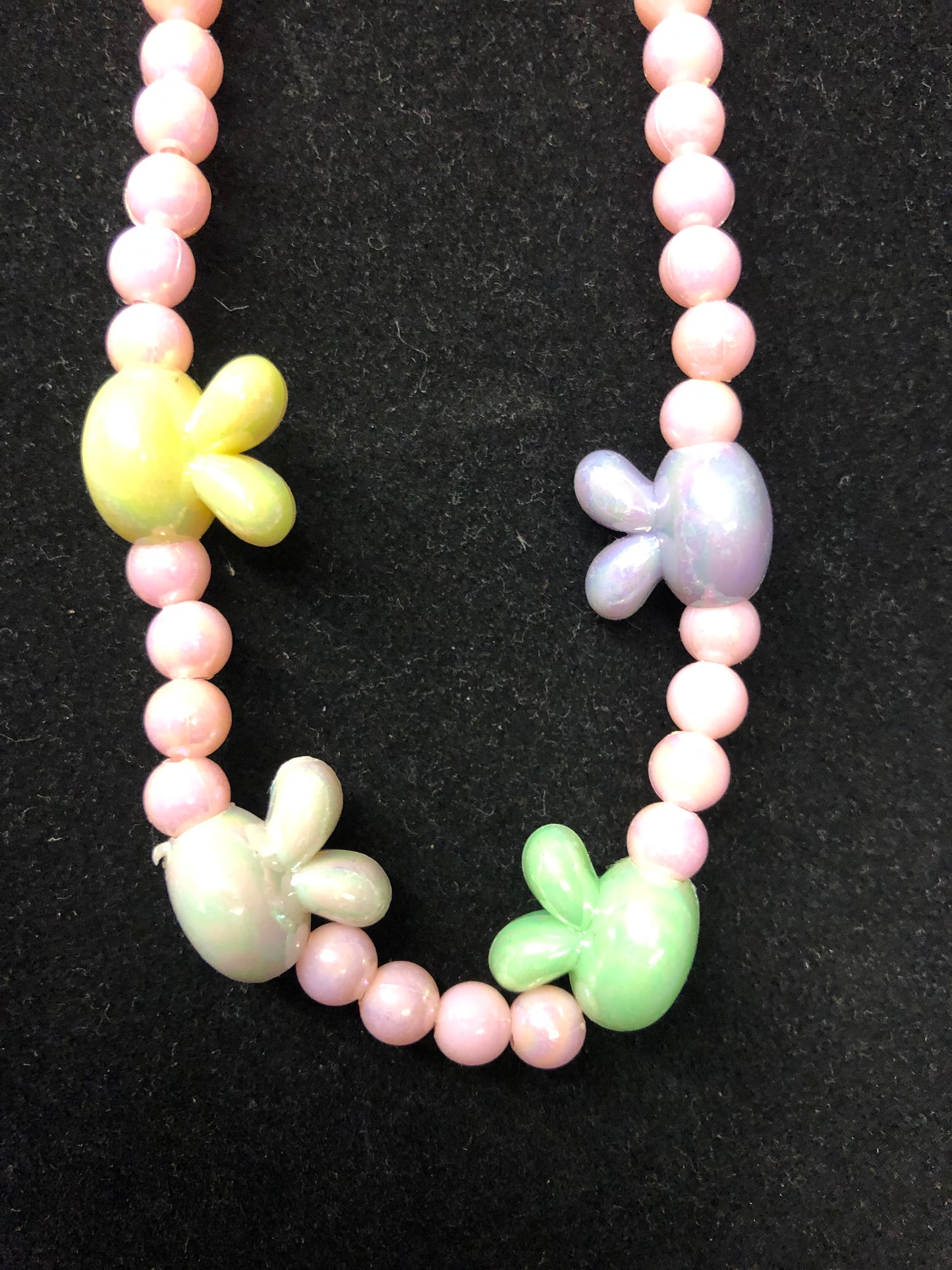 Girls Three Piece Set. "New Arrival" Necklace,Hair Ties, Braclet 6 Different Colors. Great For Easter. Order Now!