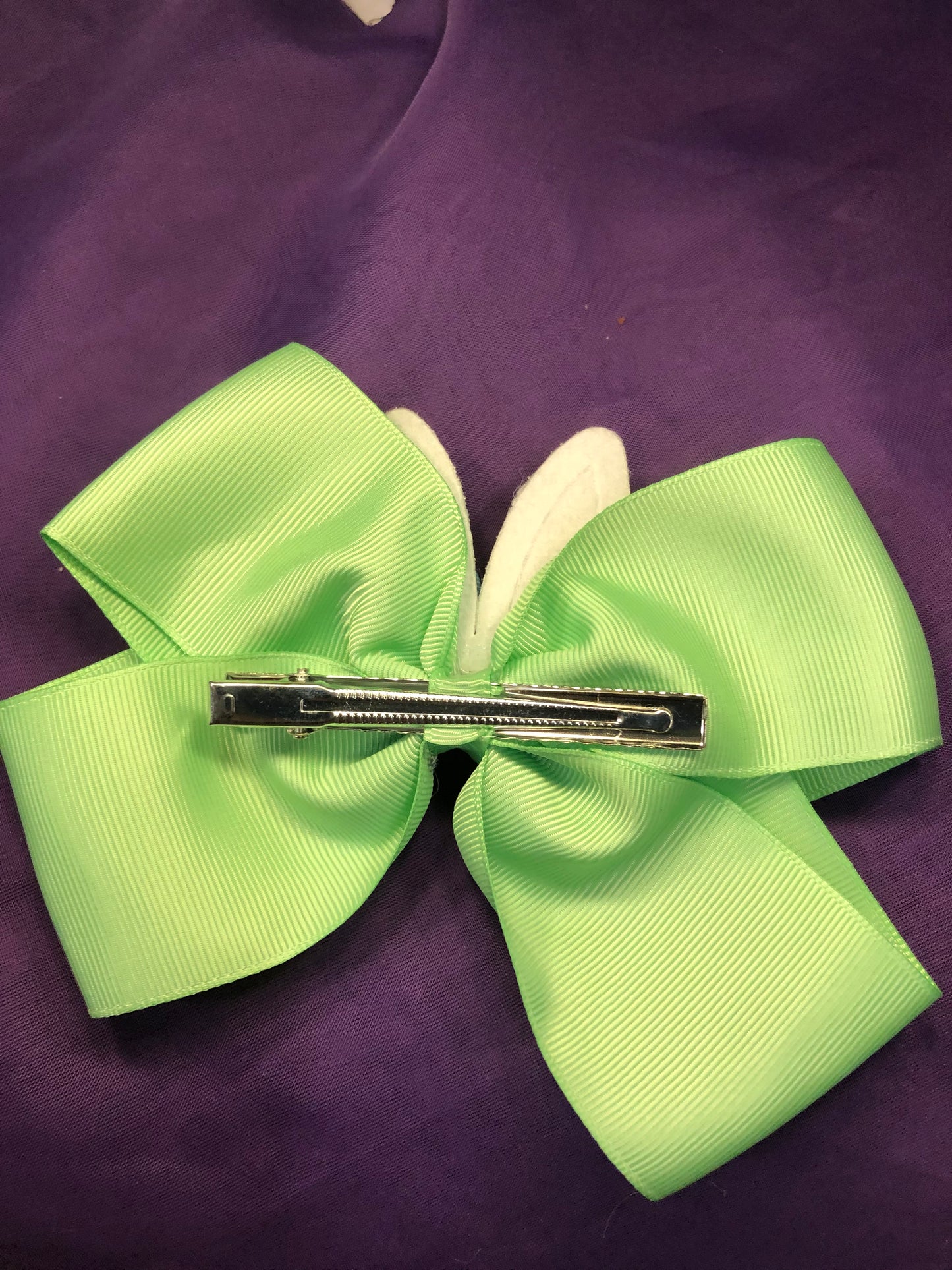 Little Girls Easter Bunny Bows Color Green 12.00 Ea. Or 2 for 20.00 "New Arrival"