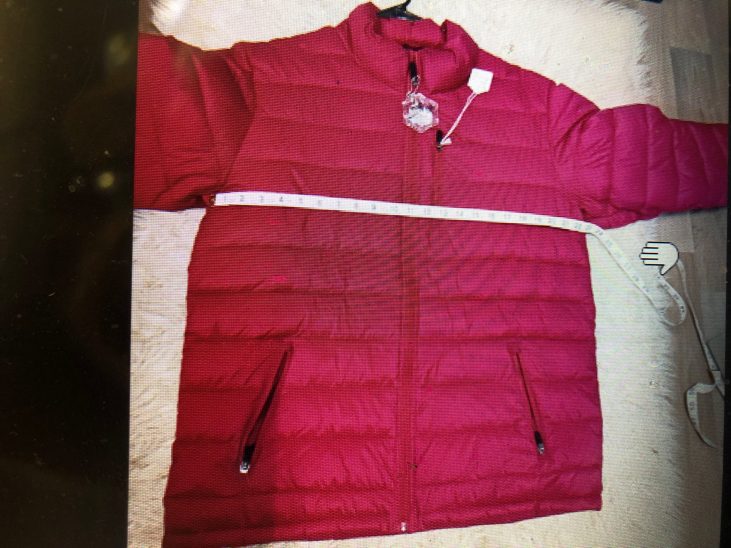 Woman Puffer Bass Creek Outfitters Coat Size XL Color Wine