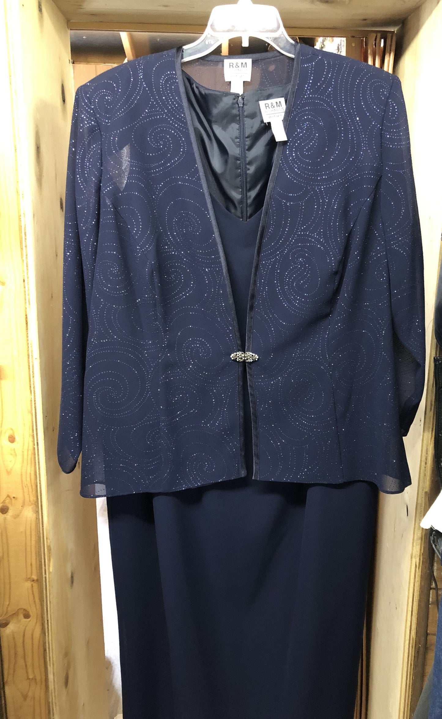 Fashion Woman Elegant 2Pc. Dress Suit Size 20 By R&M Richards