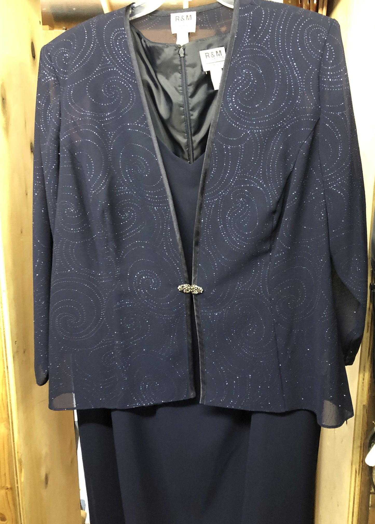 Fashion Woman Elegant 2Pc. Dress Suit Size 20 By R&M Richards