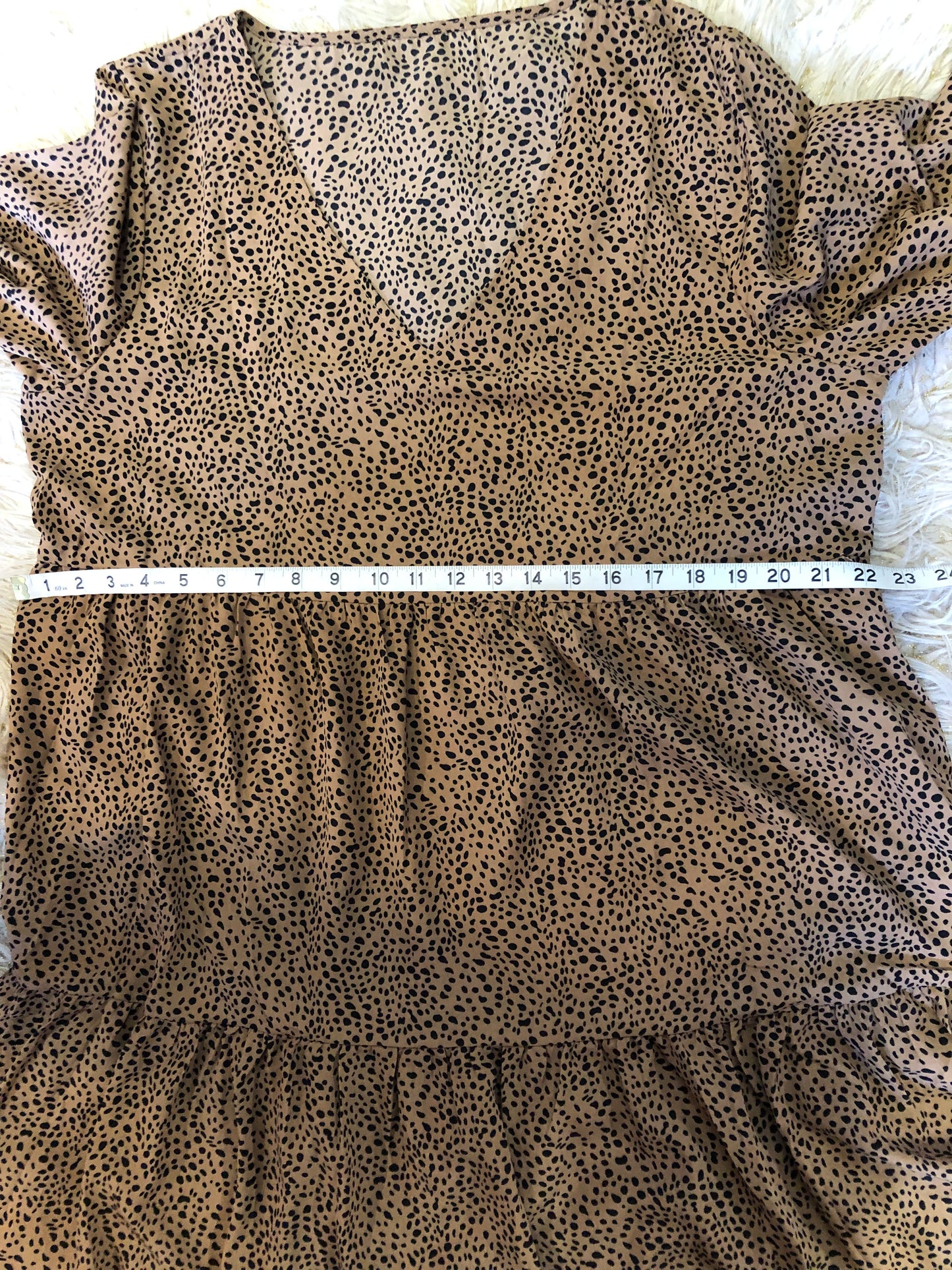 Woman Baby Doll Dress Size XL Fits 1XL Color Cheetah Print. Thanks For Your Purchase! "SOLD OUT"