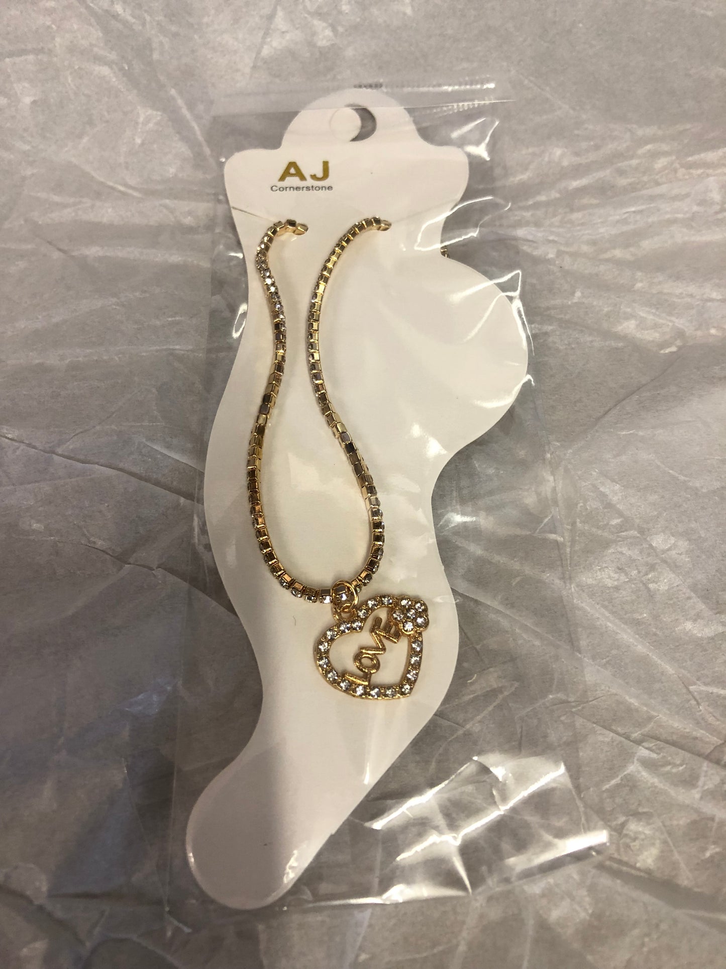 Fashion Stretchy Heart Anklet "New Arrival" Comes In Silver Or Gold State Your Choice Of Color When Ordering Or Get Both.
