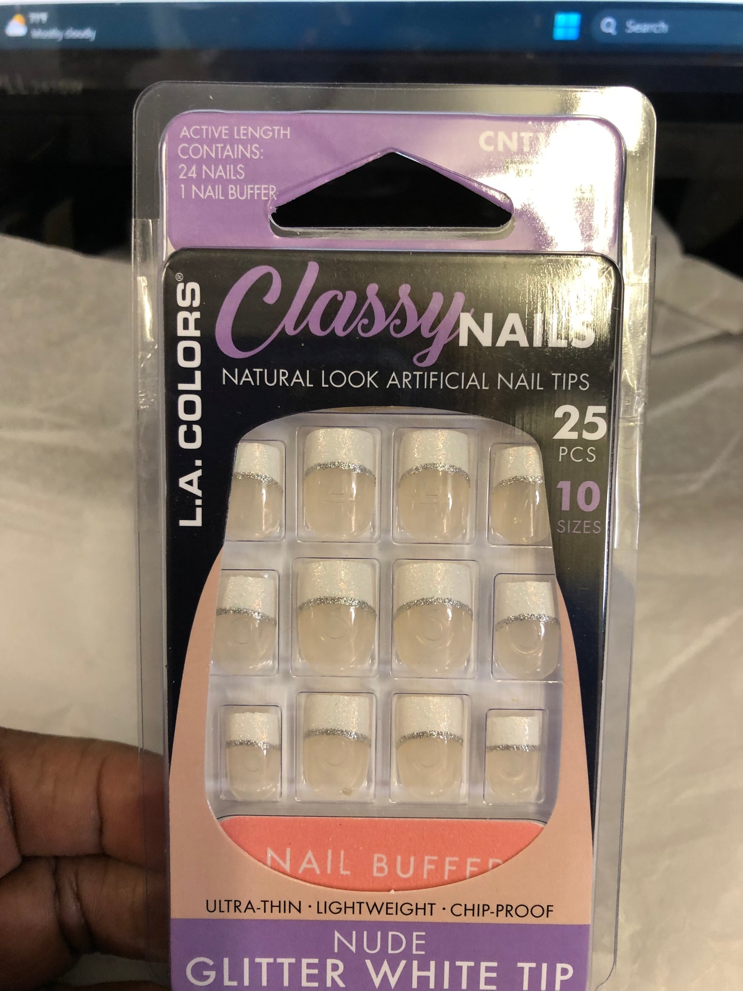 Classy Nails Natural Look Artificial Nail Tips "New Arrival" By: L.A. Colors Thanks For Your Purchase!(SOLD OUT)